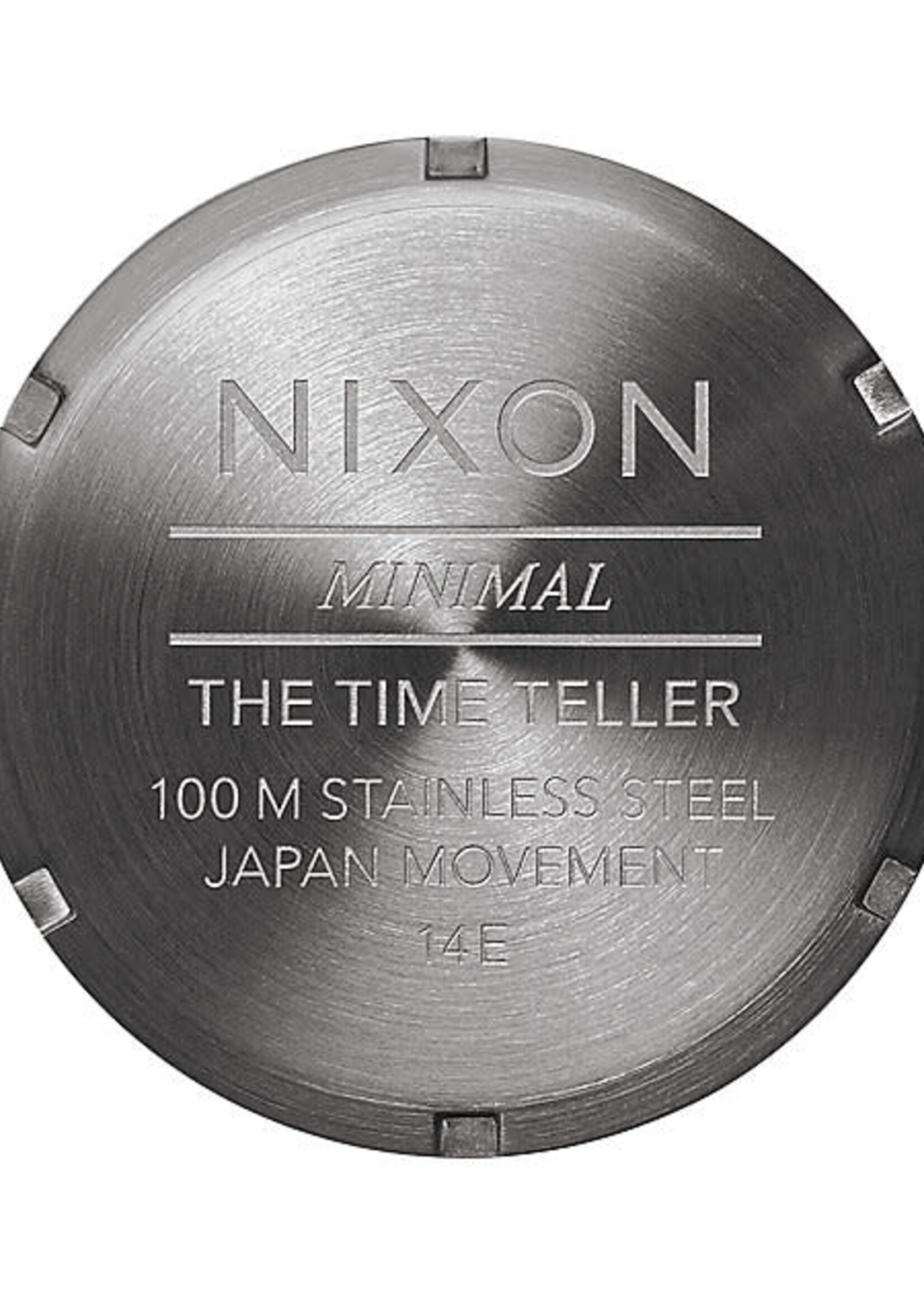 NIXON Time Teller Watch -  Gunmetal / Black Sunray