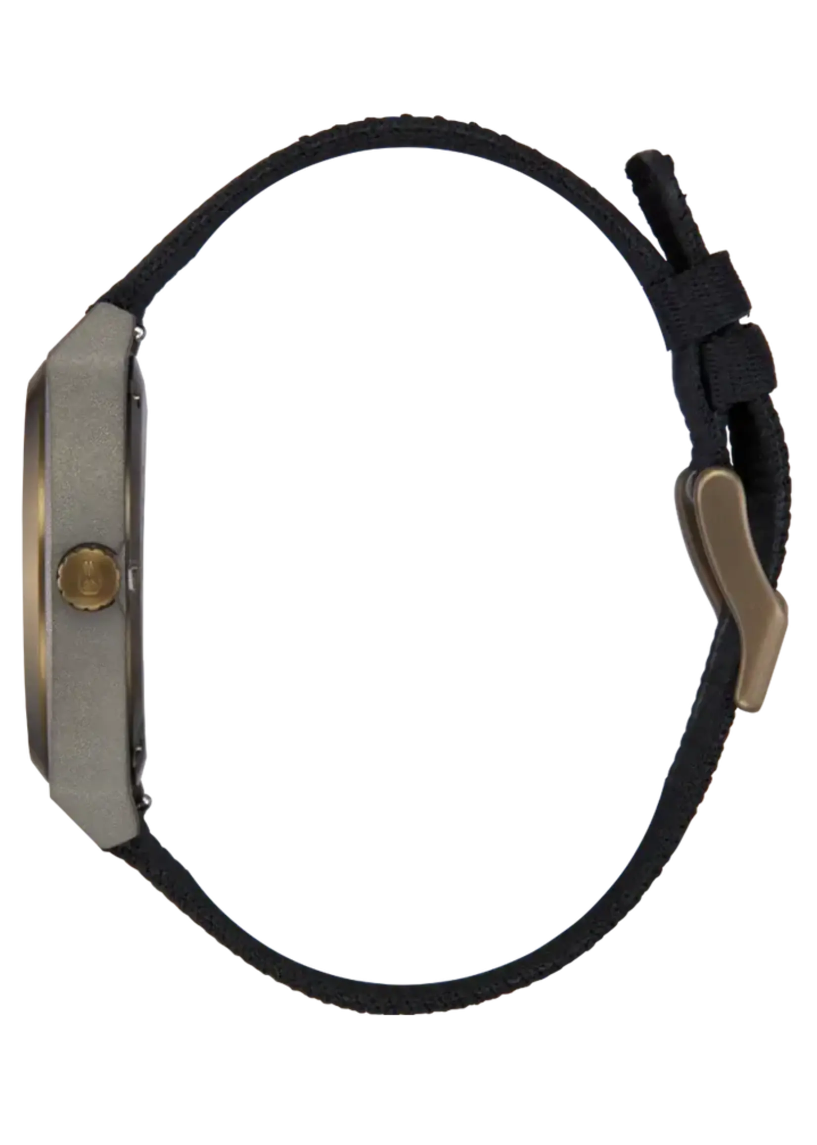 NIXON Time Teller Nylon Watch - Dark Gray/ Pumice/ Black