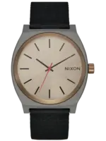 NIXON Time Teller Nylon Watch - Dark Gray/ Pumice/ Black