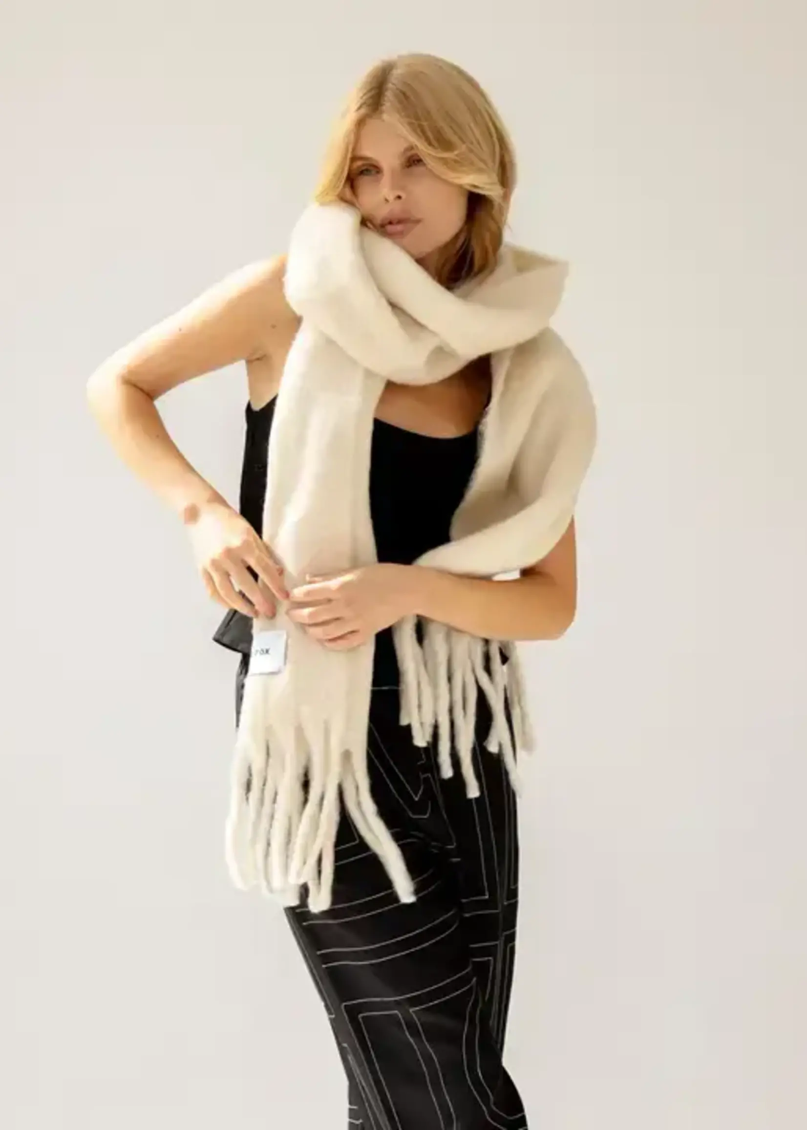 ARCTIC FOX & CO The Reykjavik Scarf - 100% Recycled - Pebble Beige