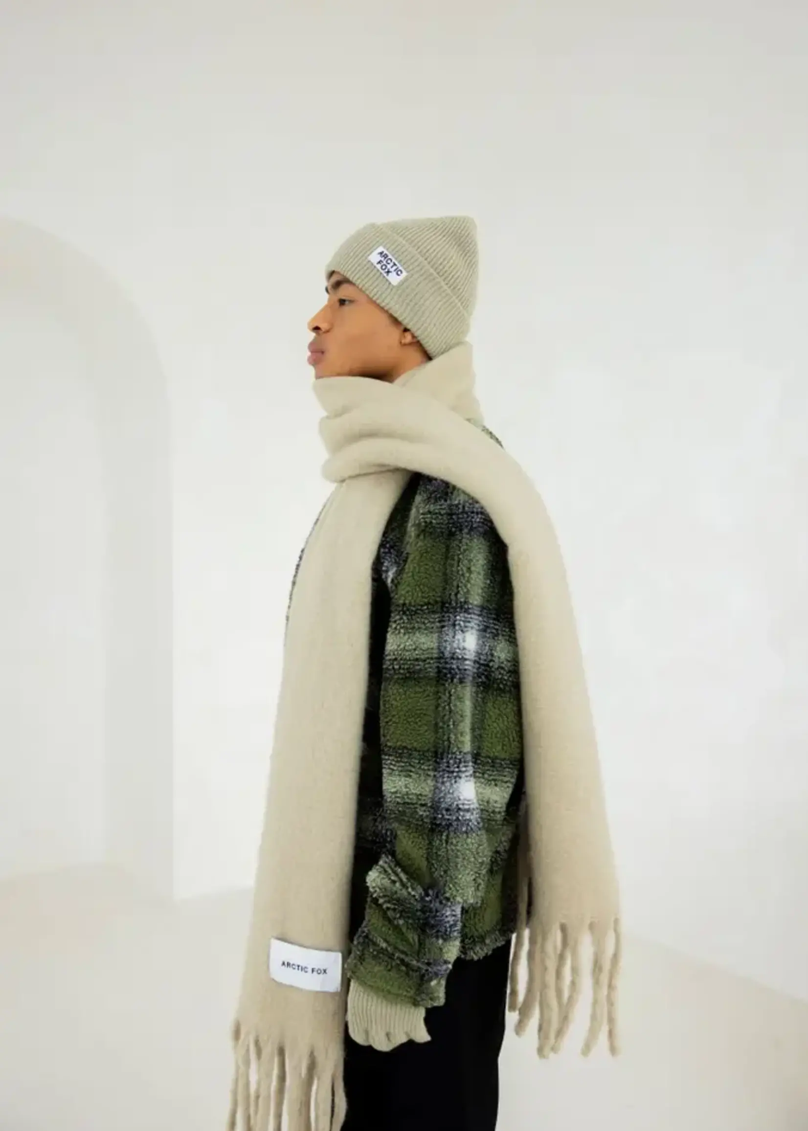 ARCTIC FOX & CO The Reykjavik Scarf - 100% Recycled - Arctic Grey