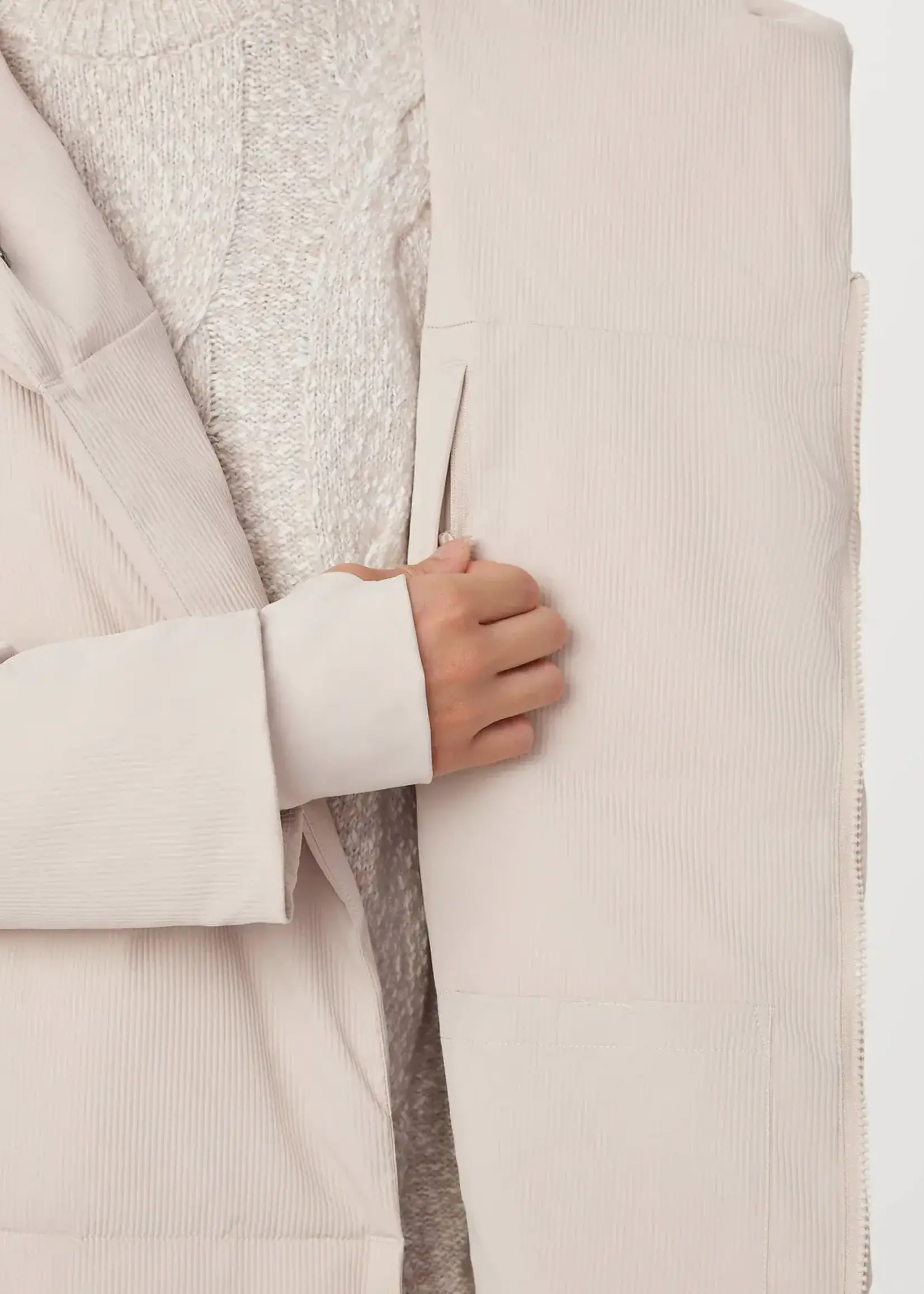 The Corduroy Hygge Puffer