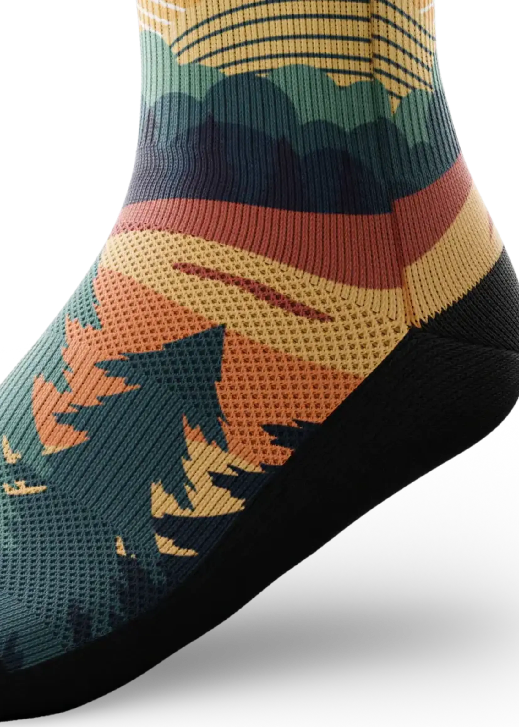 OUTWAY Meandering Crew Sock