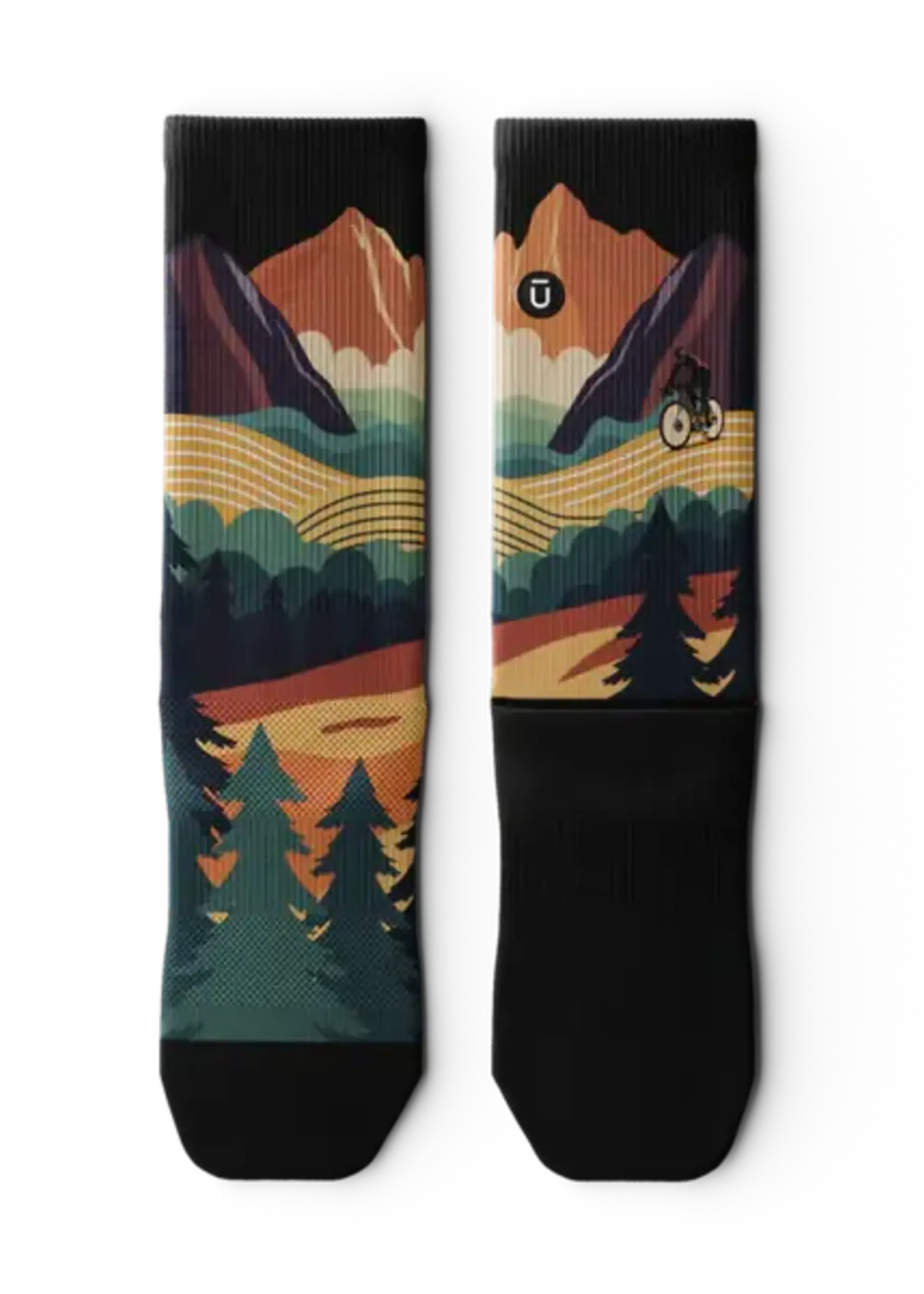 OUTWAY Meandering Crew Sock