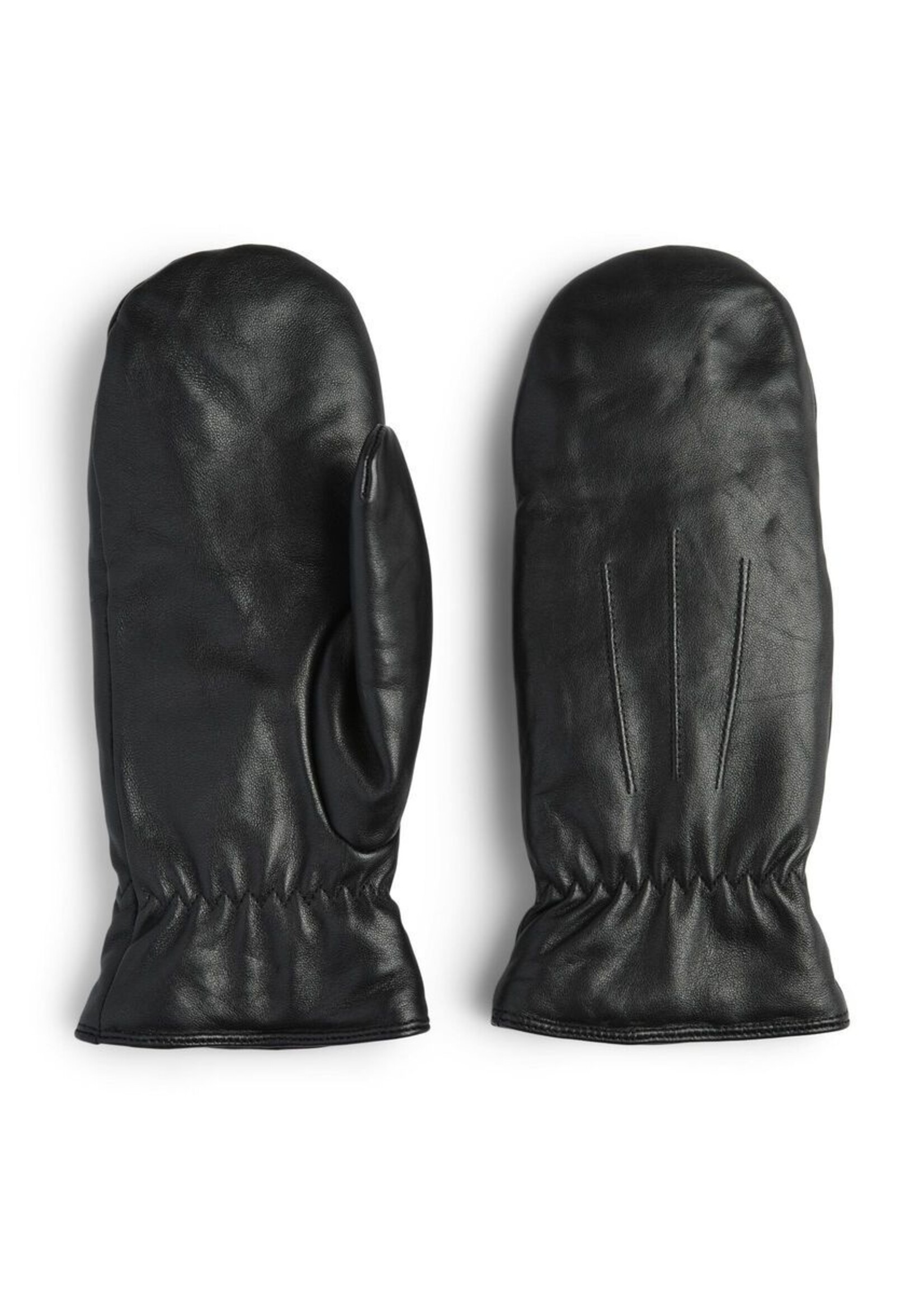 PIECES PCNELLIE LEATHER MITTENS