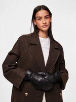 PIECES PCNELLIE LEATHER MITTENS