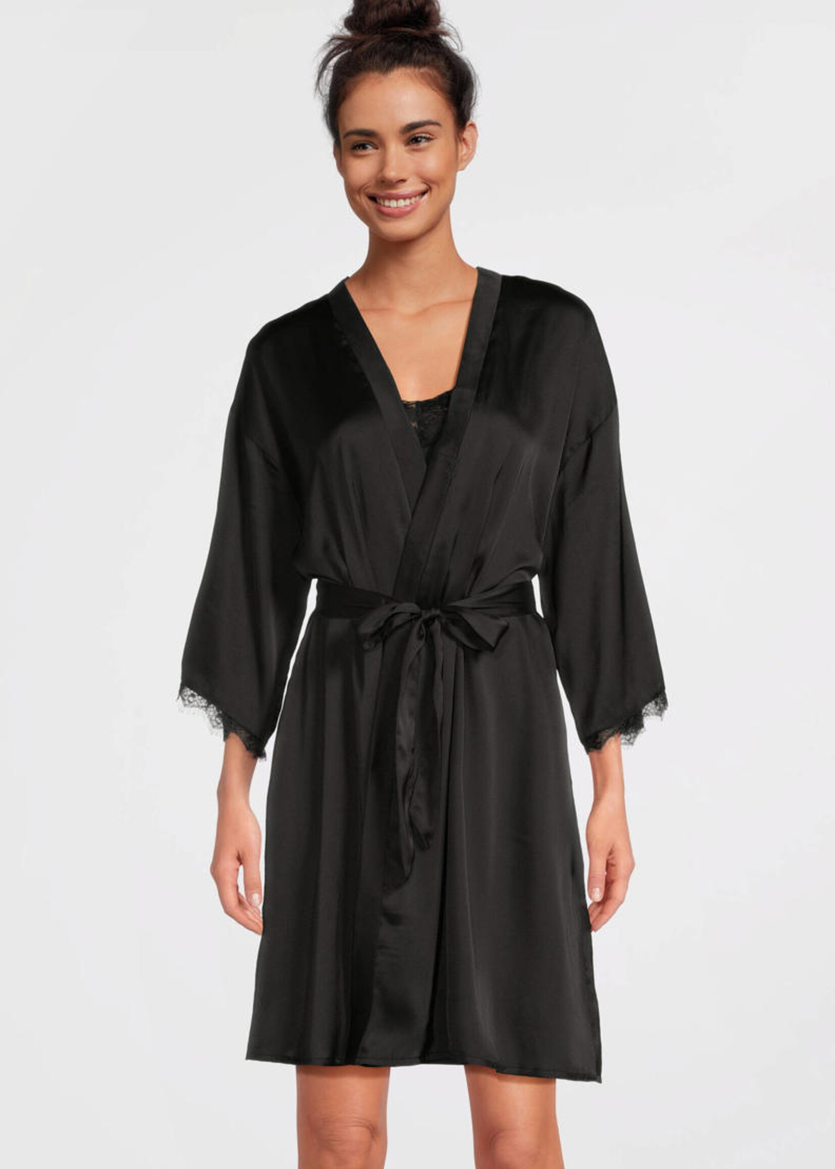 PIECES PCANOVI SATIN KIMONO