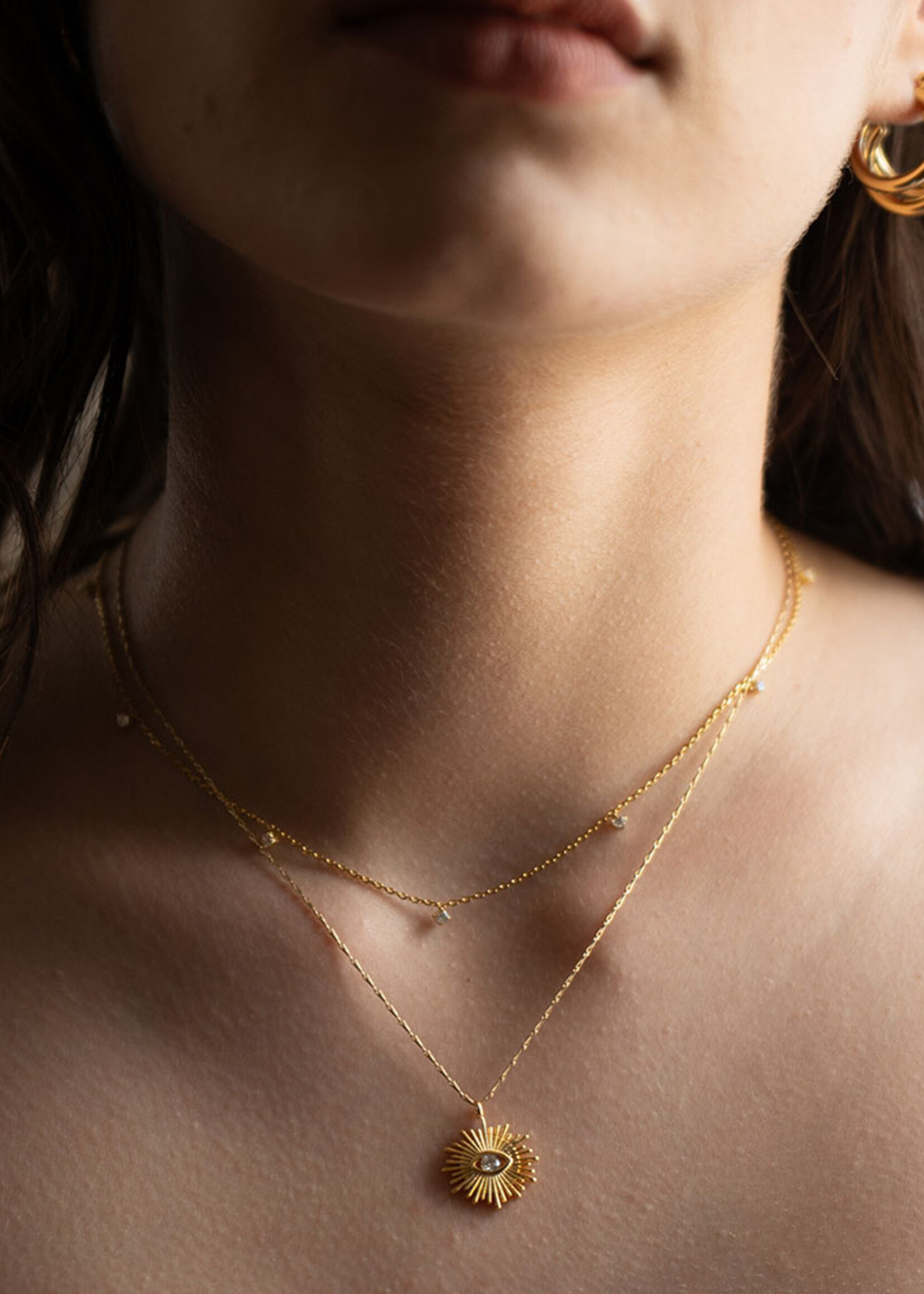 AMANO studio Crystal Cubes Necklace