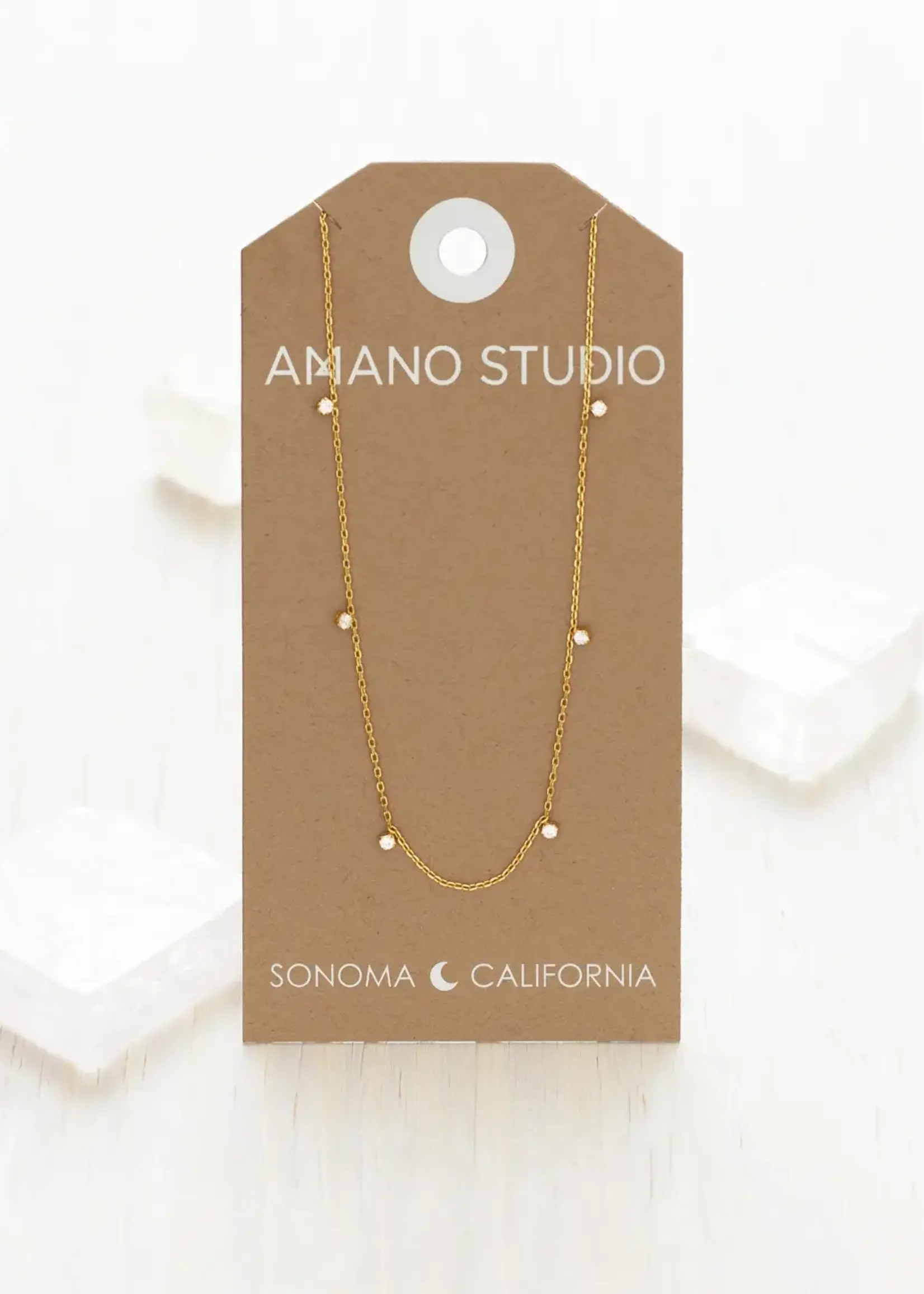 AMANO studio Crystal Cubes Necklace