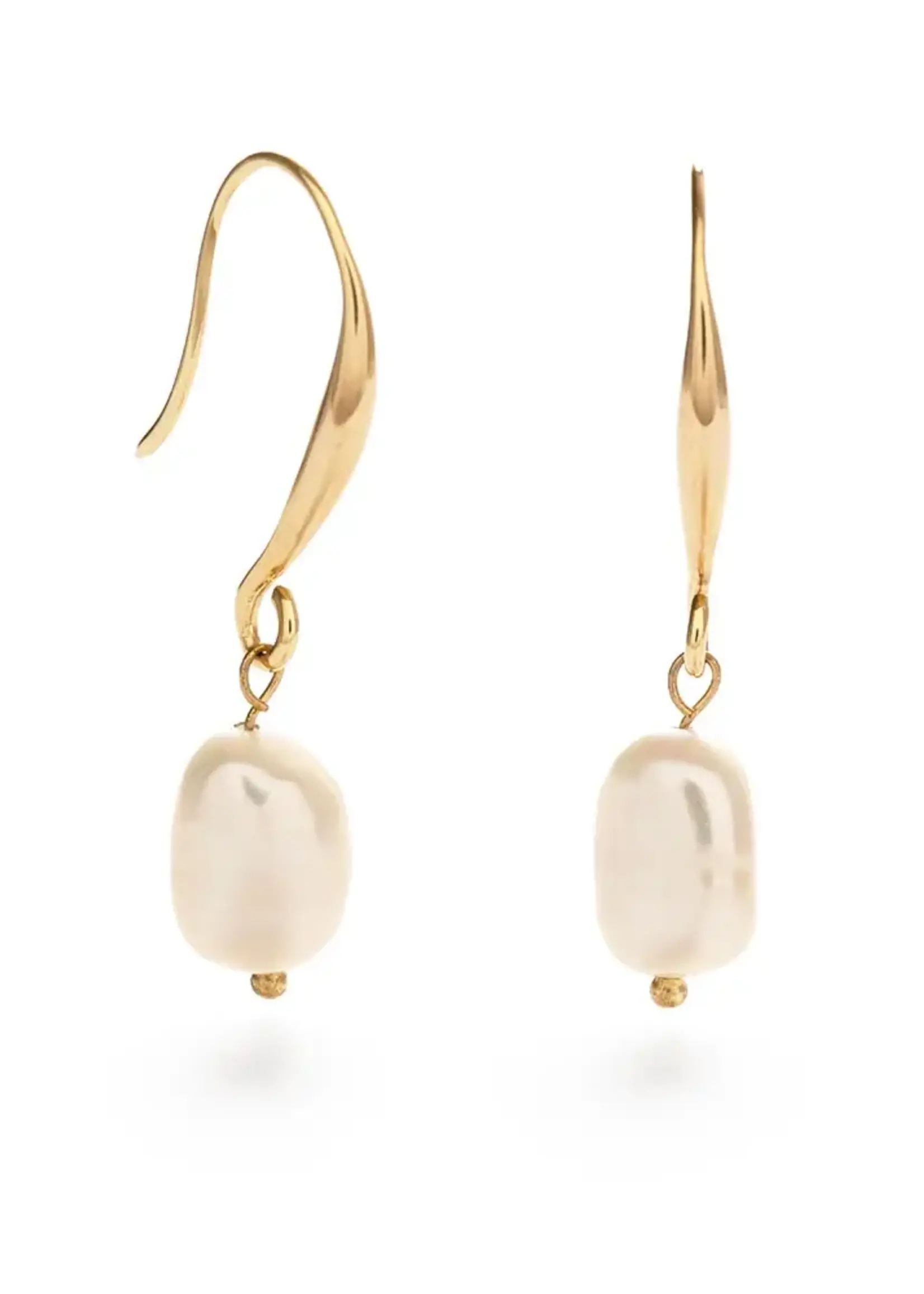 AMANO studio Large Drop Pearl Earrings