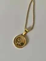NAMASTE JEWELRY Fleur De Pivione Necklace