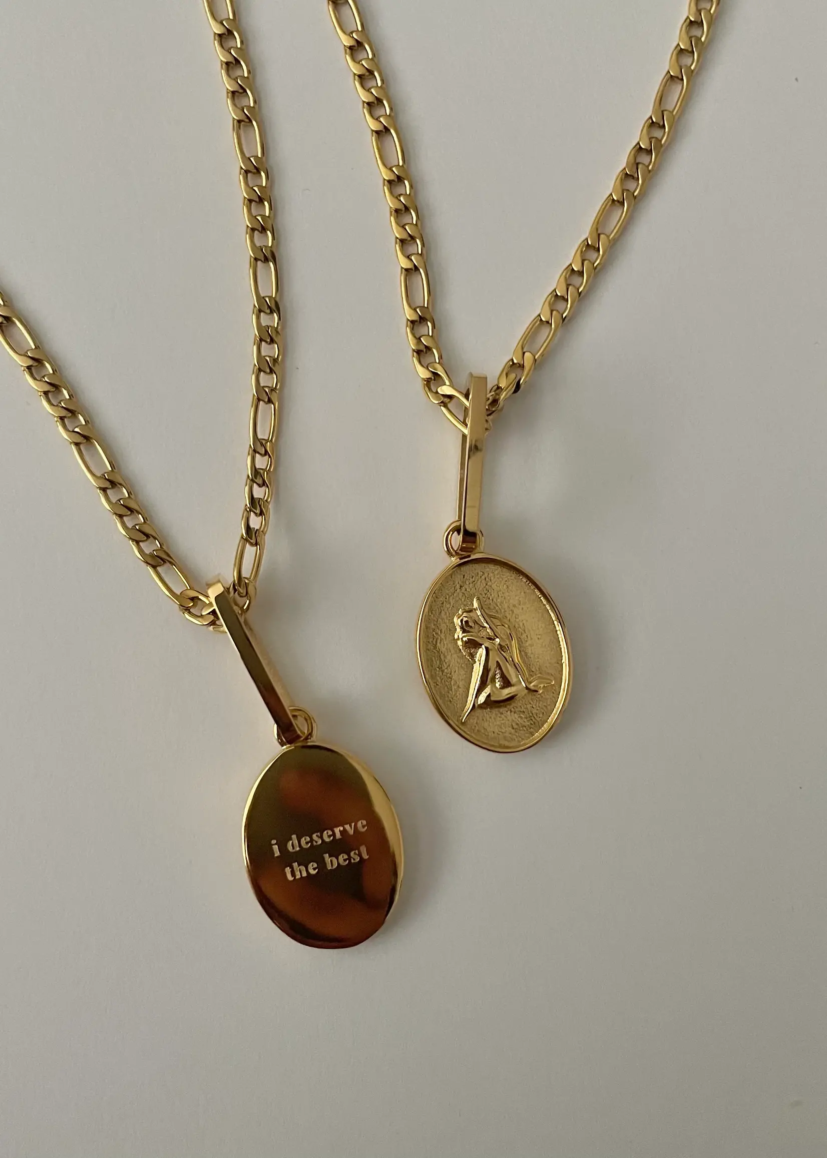 NAMASTE JEWELRY I deserve the best necklace, GOLD