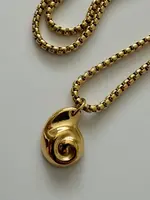 NAMASTE JEWELRY Nautilus Necklace