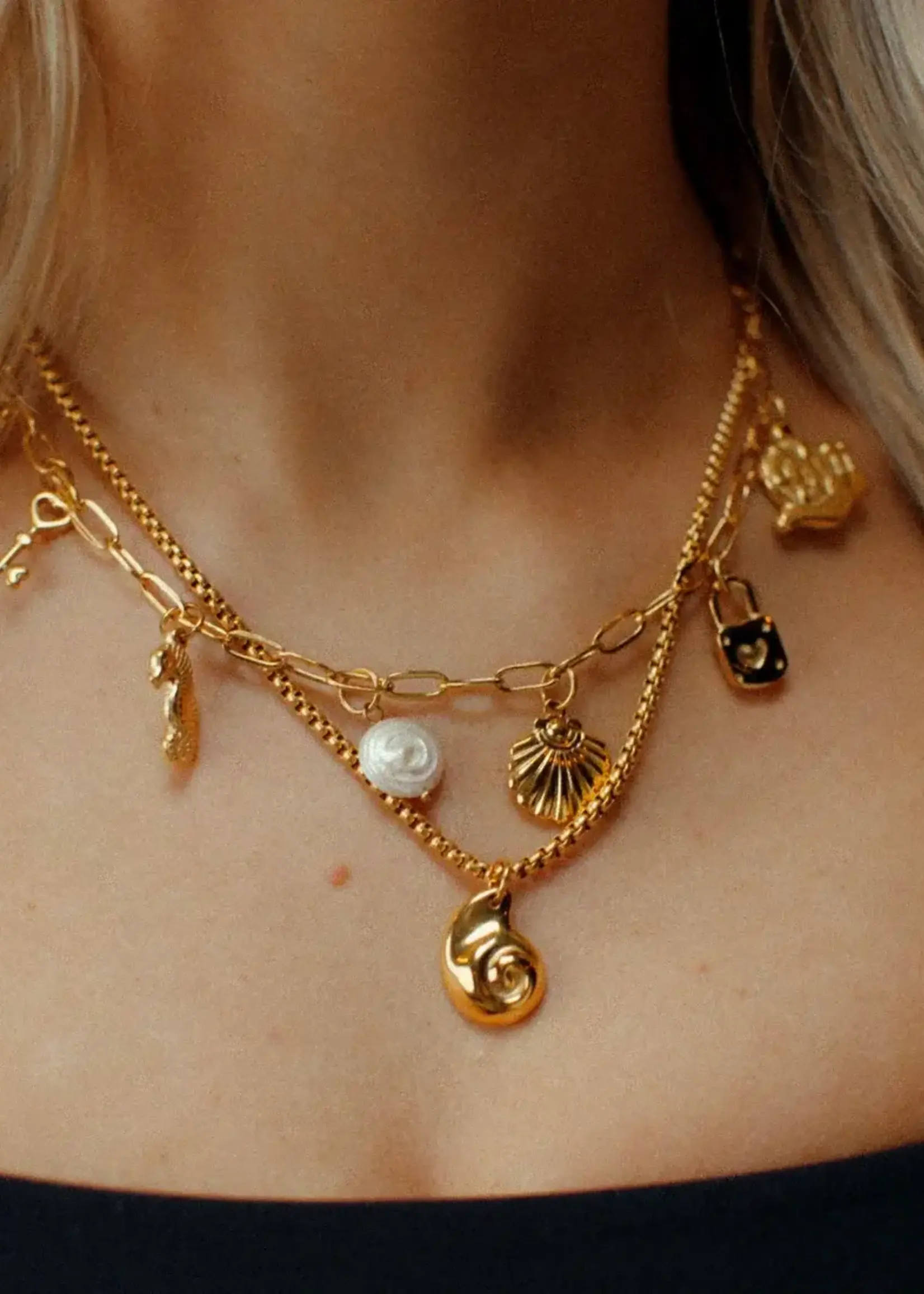 NAMASTE JEWELRY Nautilus Necklace