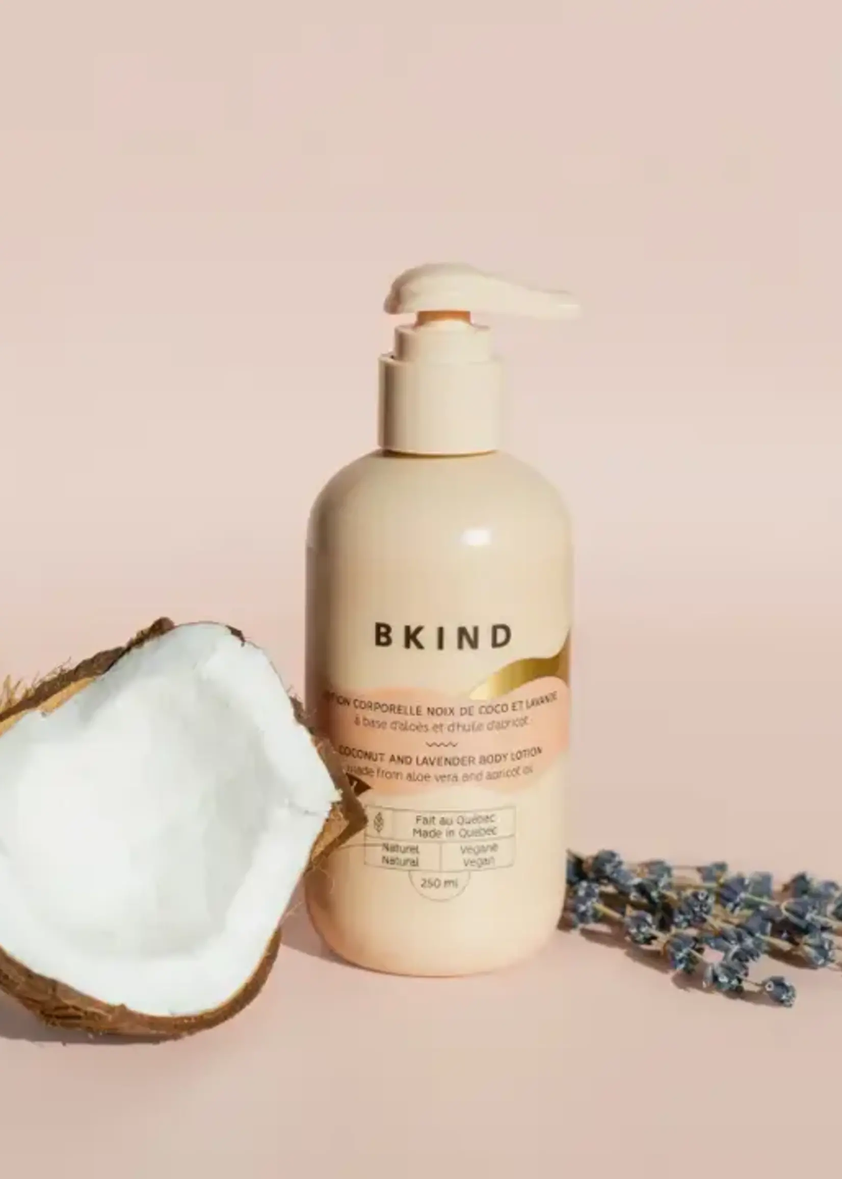 BKIND Moisturizing Body Lotion - Coconut & Lavender