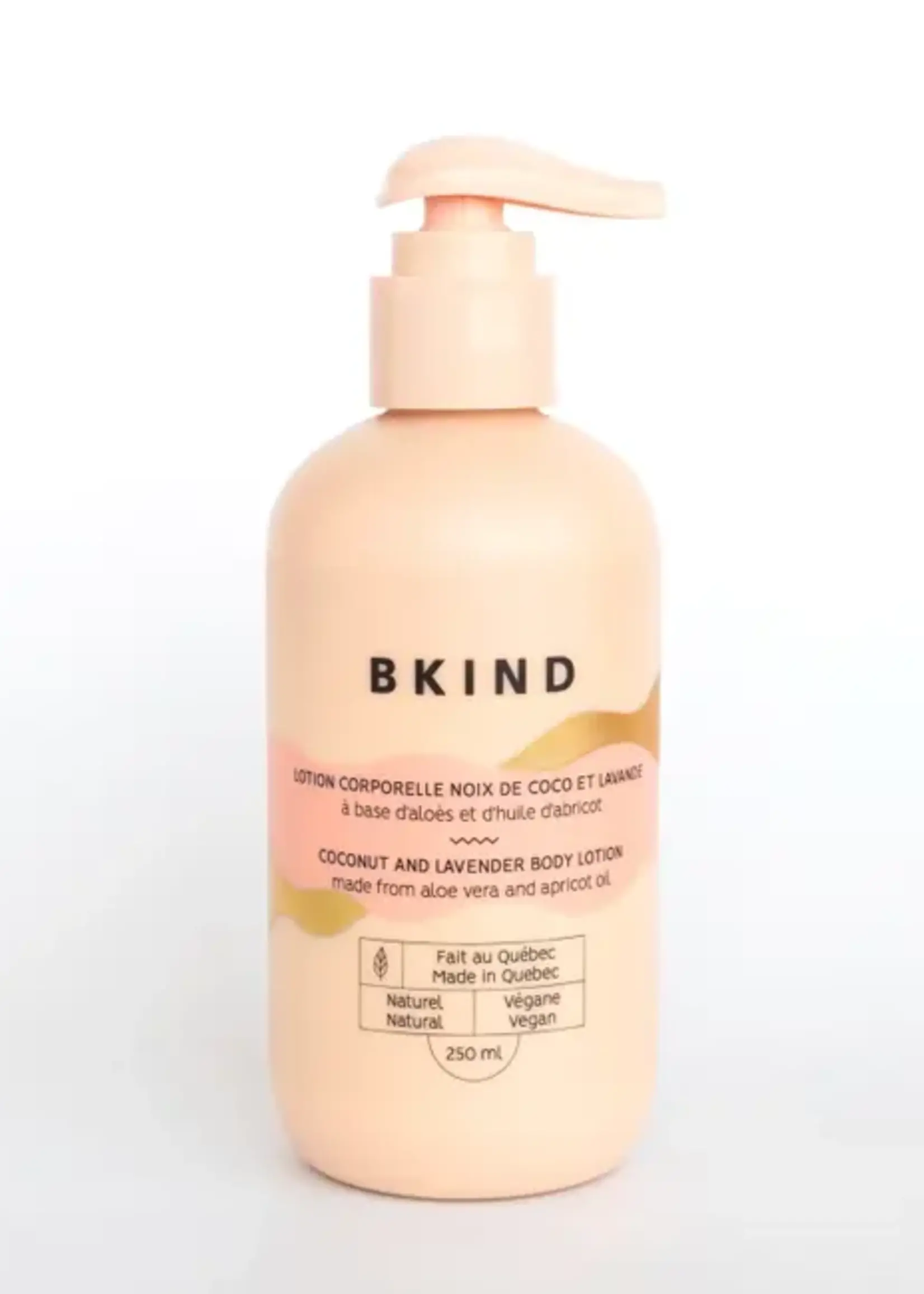 BKIND Moisturizing Body Lotion - Coconut & Lavender