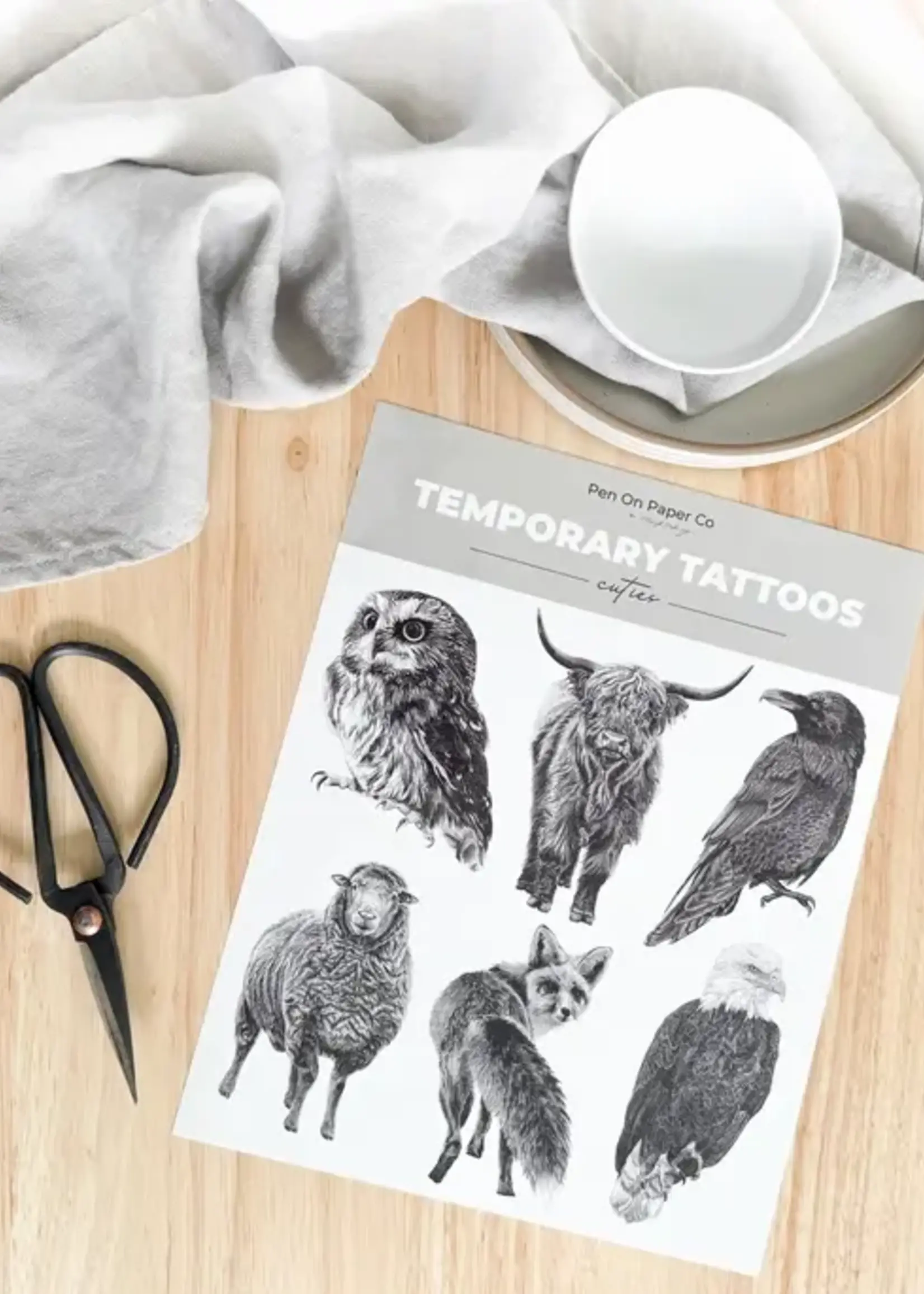 Pen On Paper Co Temporary Tattoos