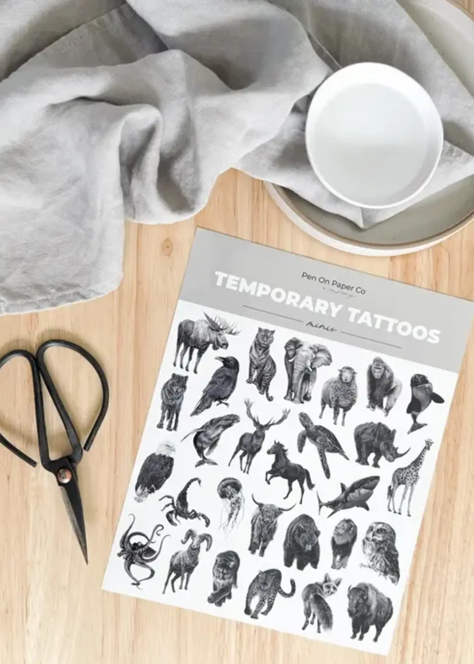 Pen On Paper Co Temporary Tattoos