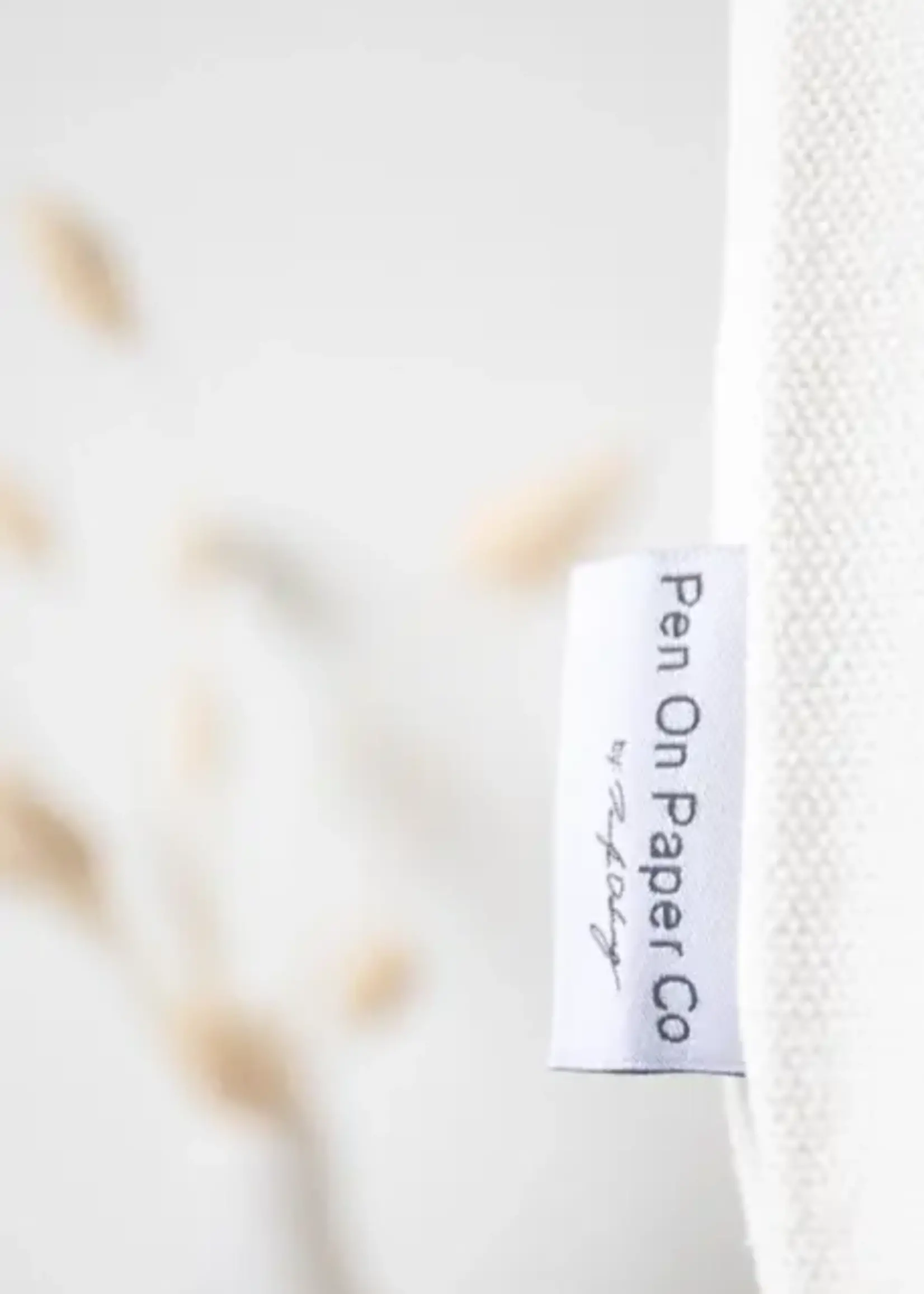 Pen On Paper Co Recycled Cotton Tote