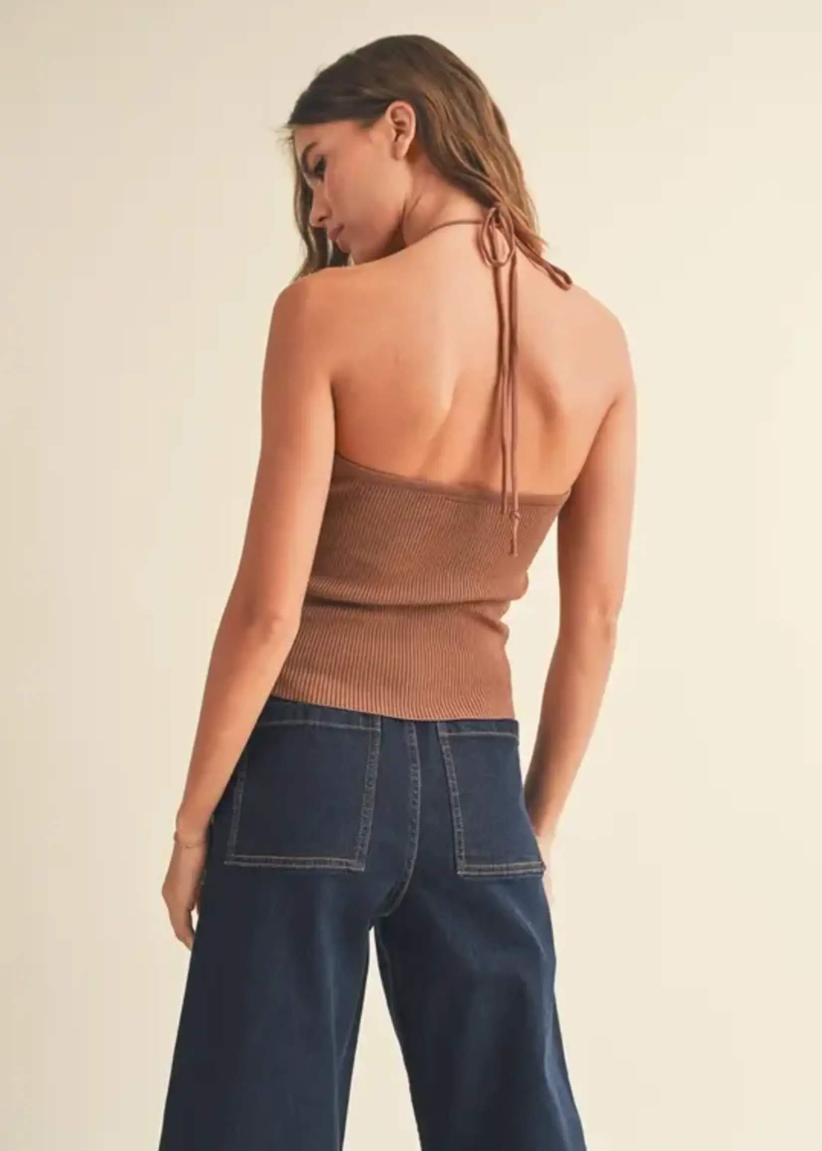 MIOU MUSE Sweater knit top