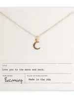 BECOMING JEWELRY Love you to the Moon