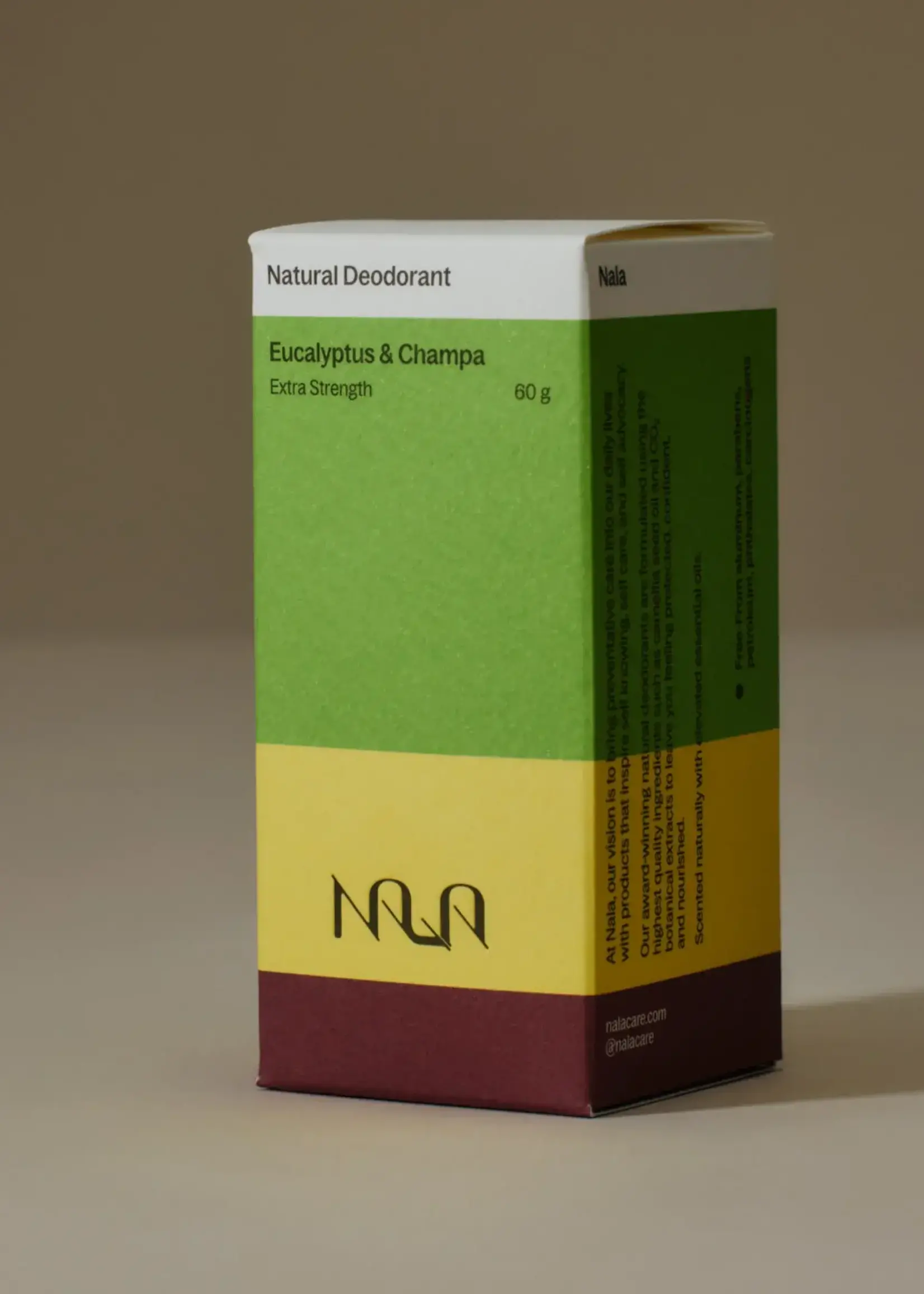 NALA CARE Eucalyptus & Champa Natural Deodorant