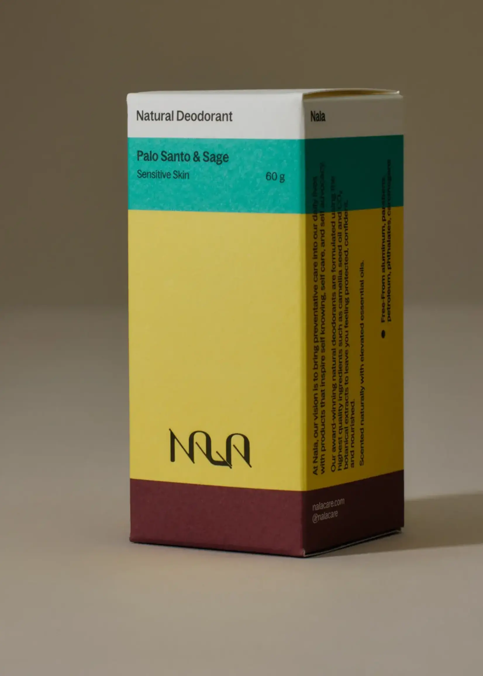 NALA CARE Palo Santo & Sage Natural Deodorant