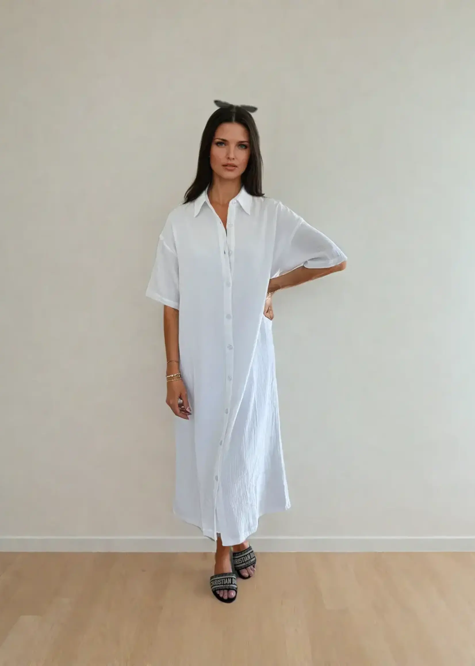 PRIV Mori Button Up Dress