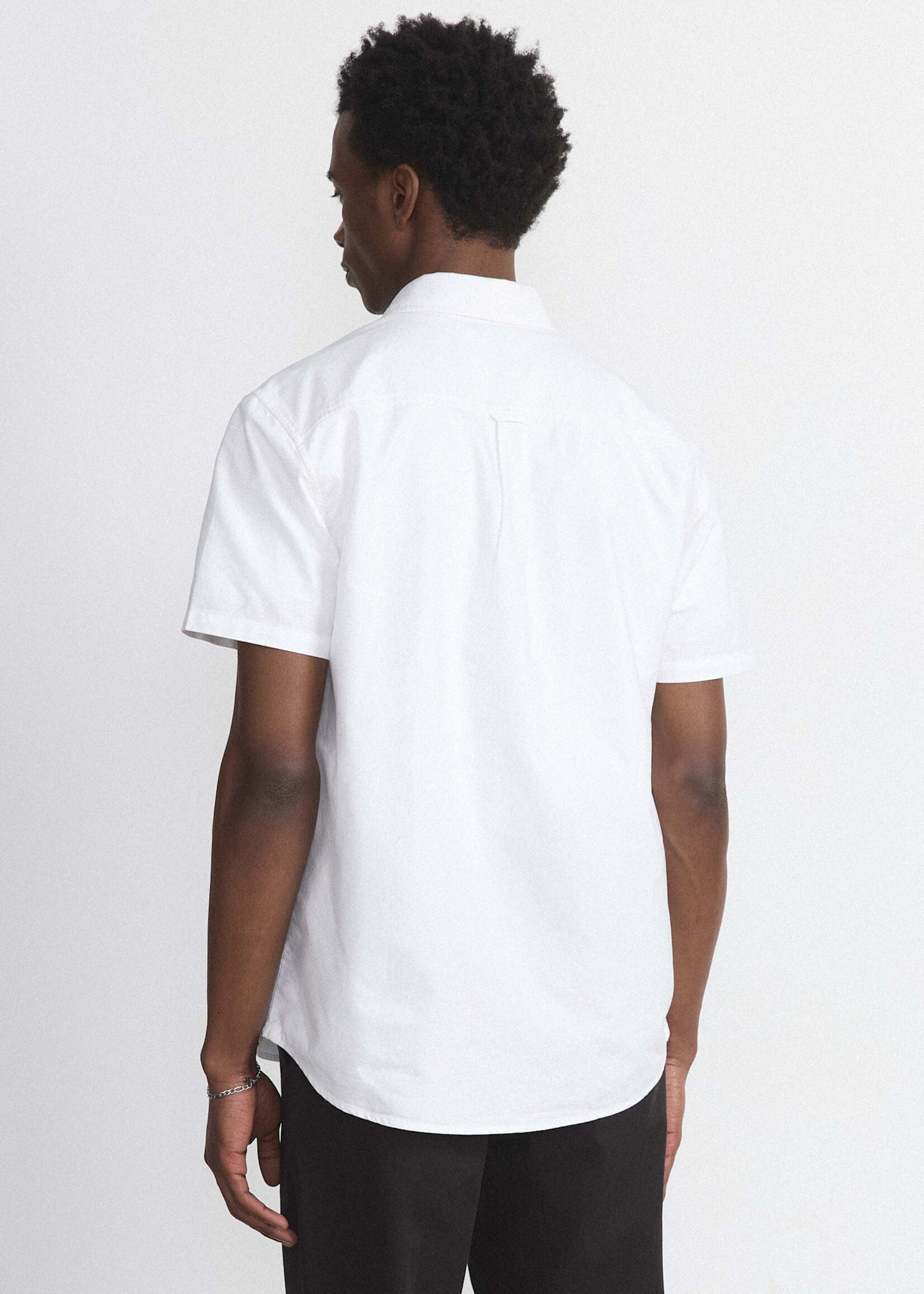 Frank And Oak Jasper Short Sleeve Oxford Shirt