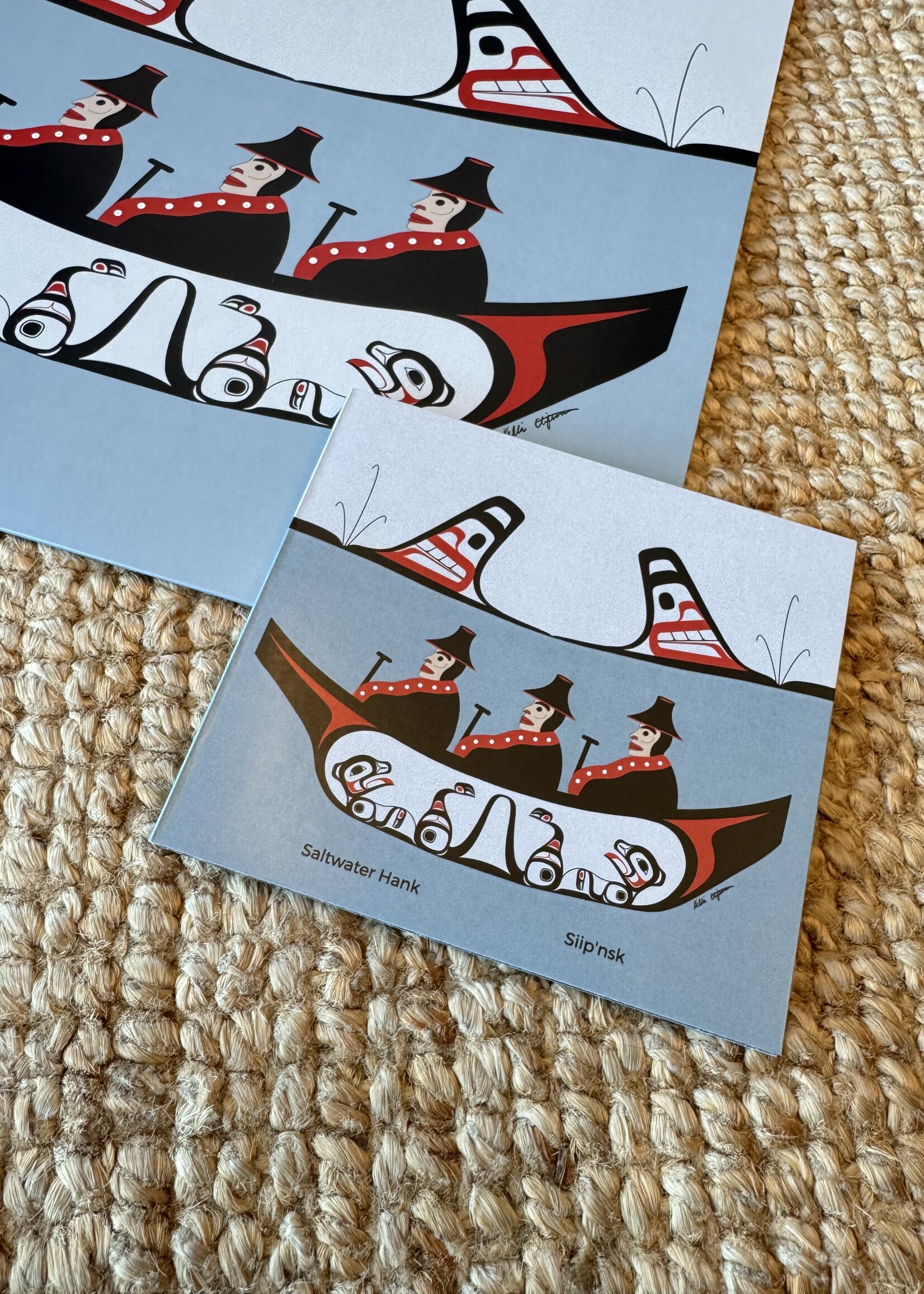 LeBLANC finds SALTWATER HANK, Siip'nsk Album