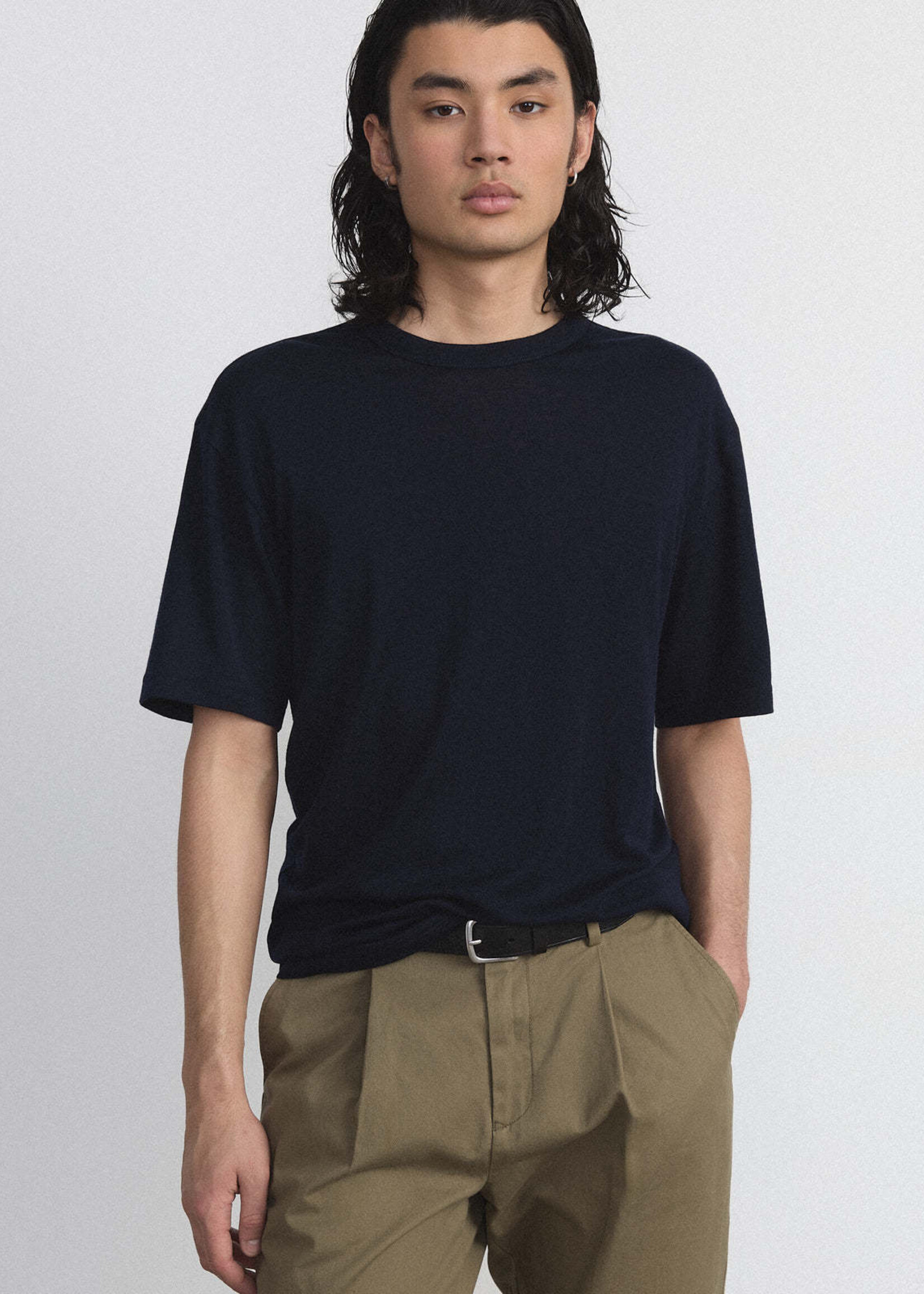 Frank And Oak Relaxed Merino T-Shirt