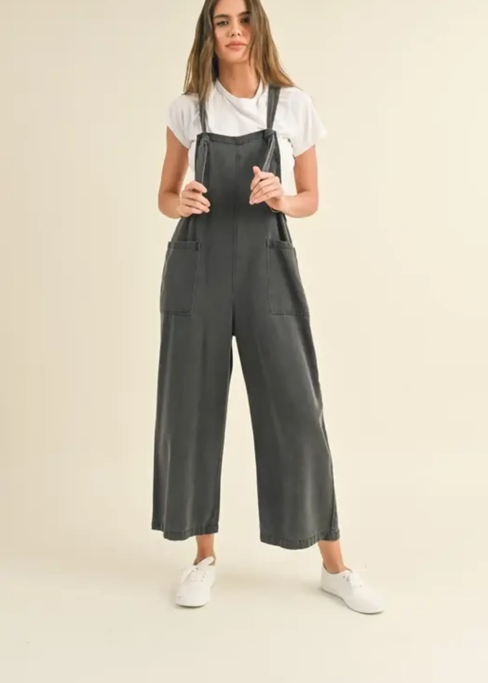 MIOU MUSE Tencel Washed Jumpsuit