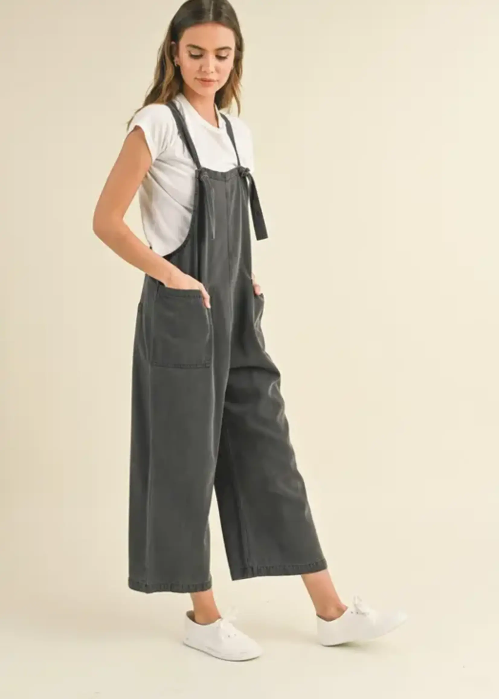 MIOU MUSE Tencel Washed Jumpsuit