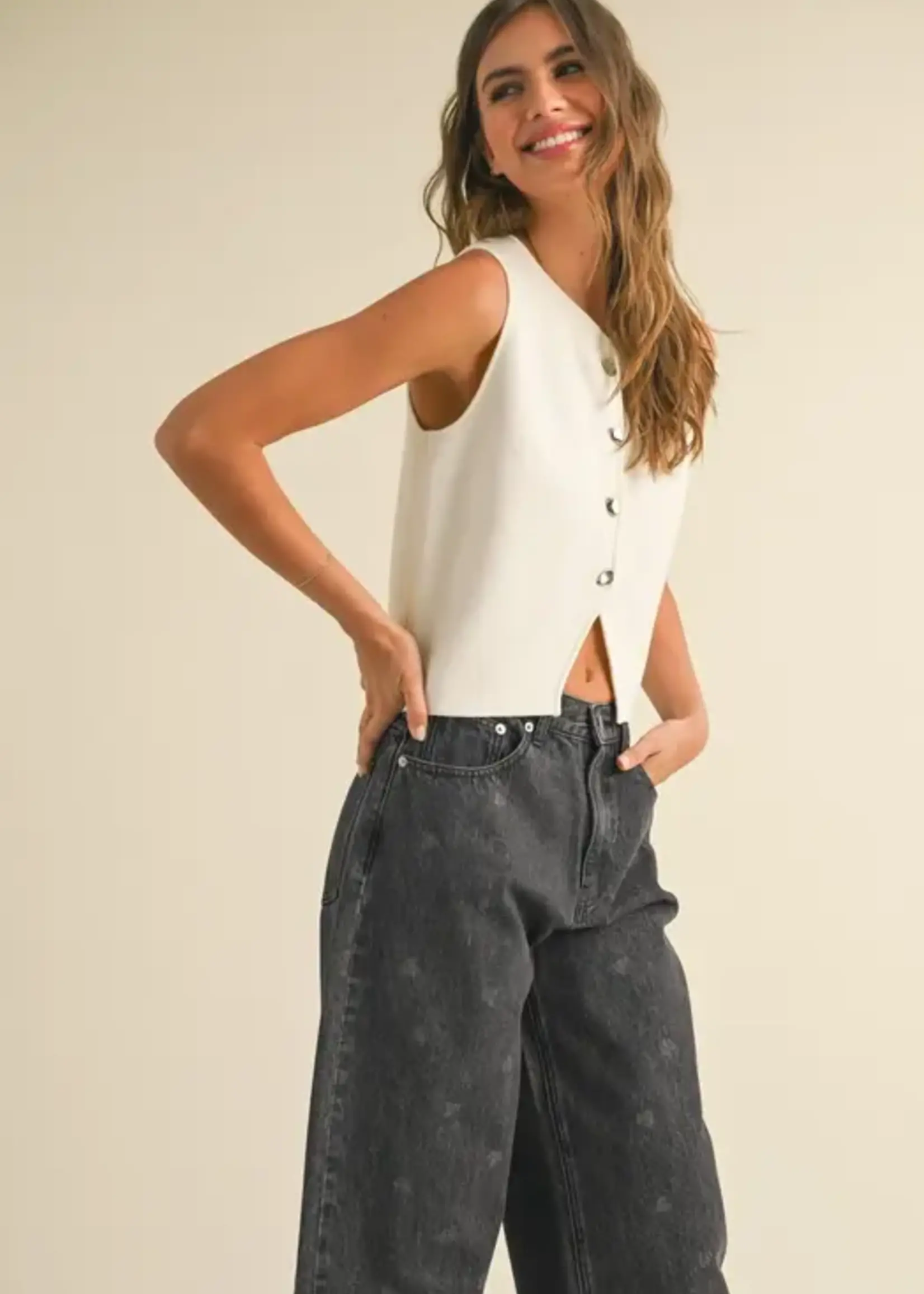 MIOU MUSE Knit Vest