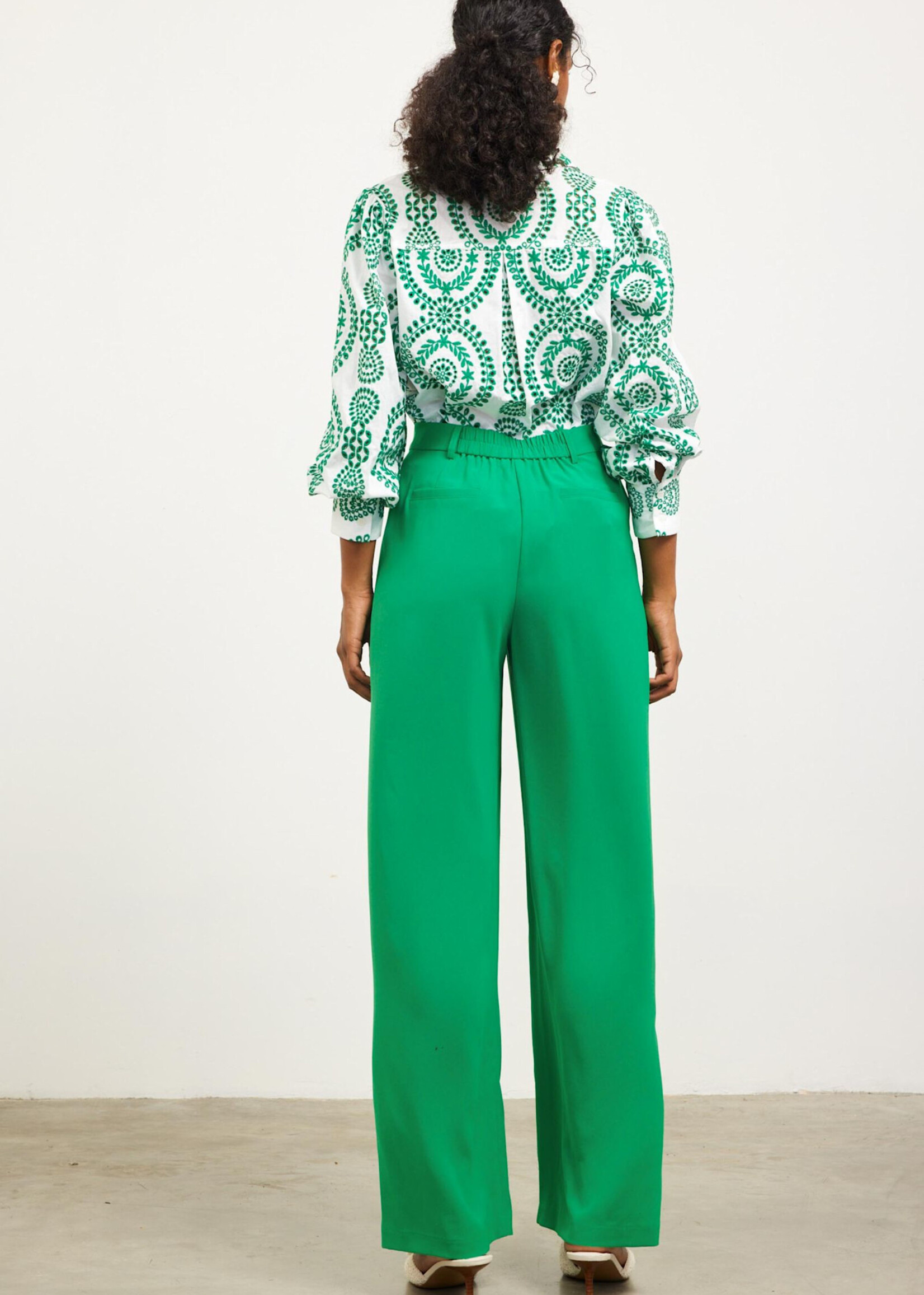 SKIES ARE BLUE Wide leg trouser