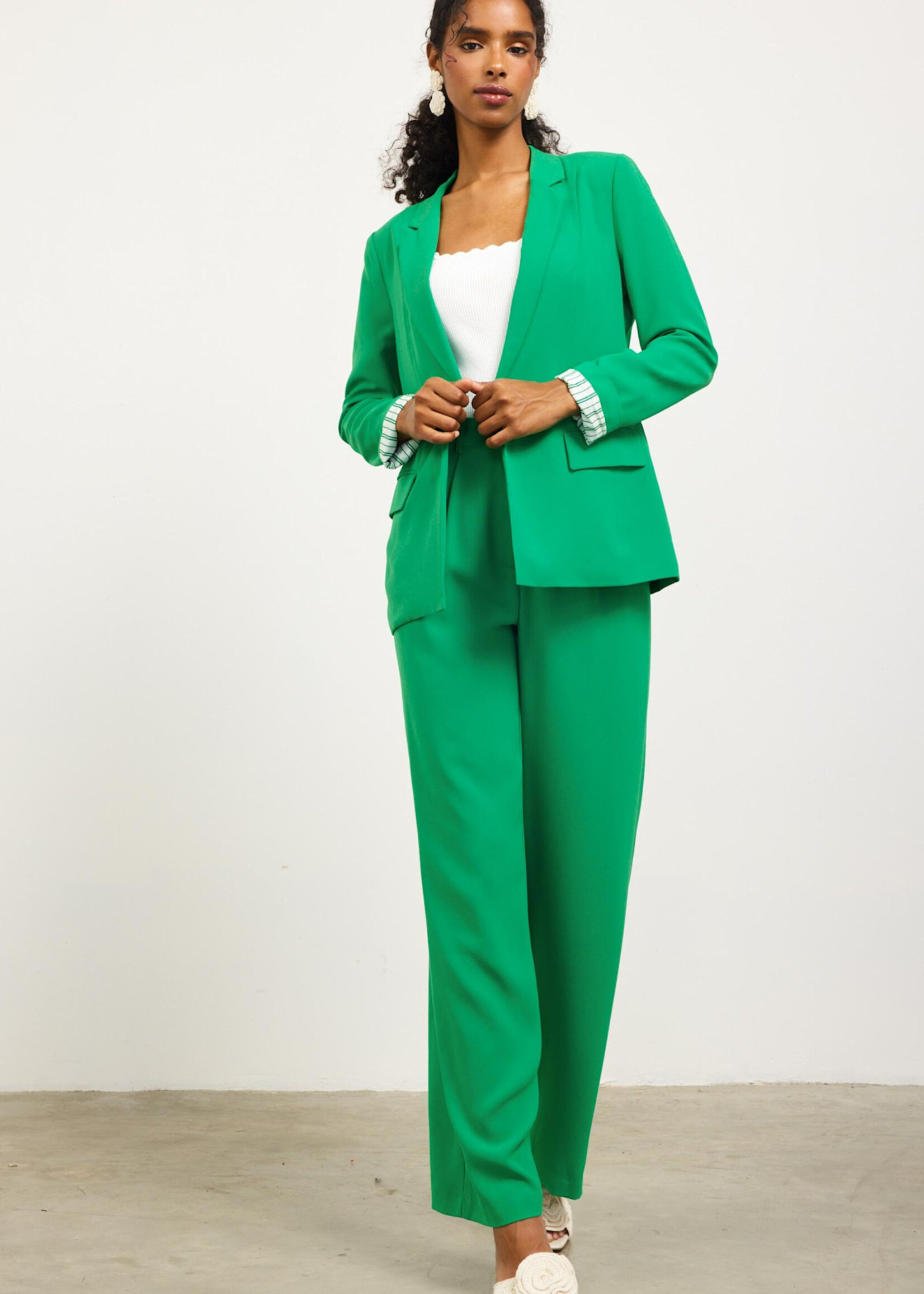 SKIES ARE BLUE Wide leg trouser