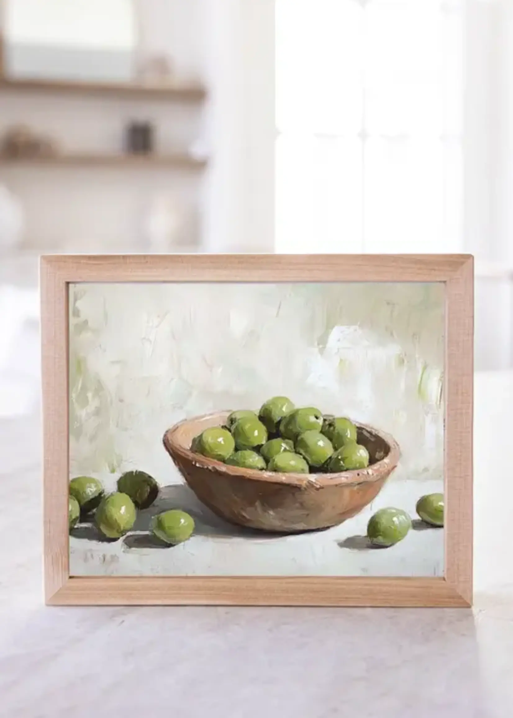 LUXE B CO Vintage Framed Art, light background