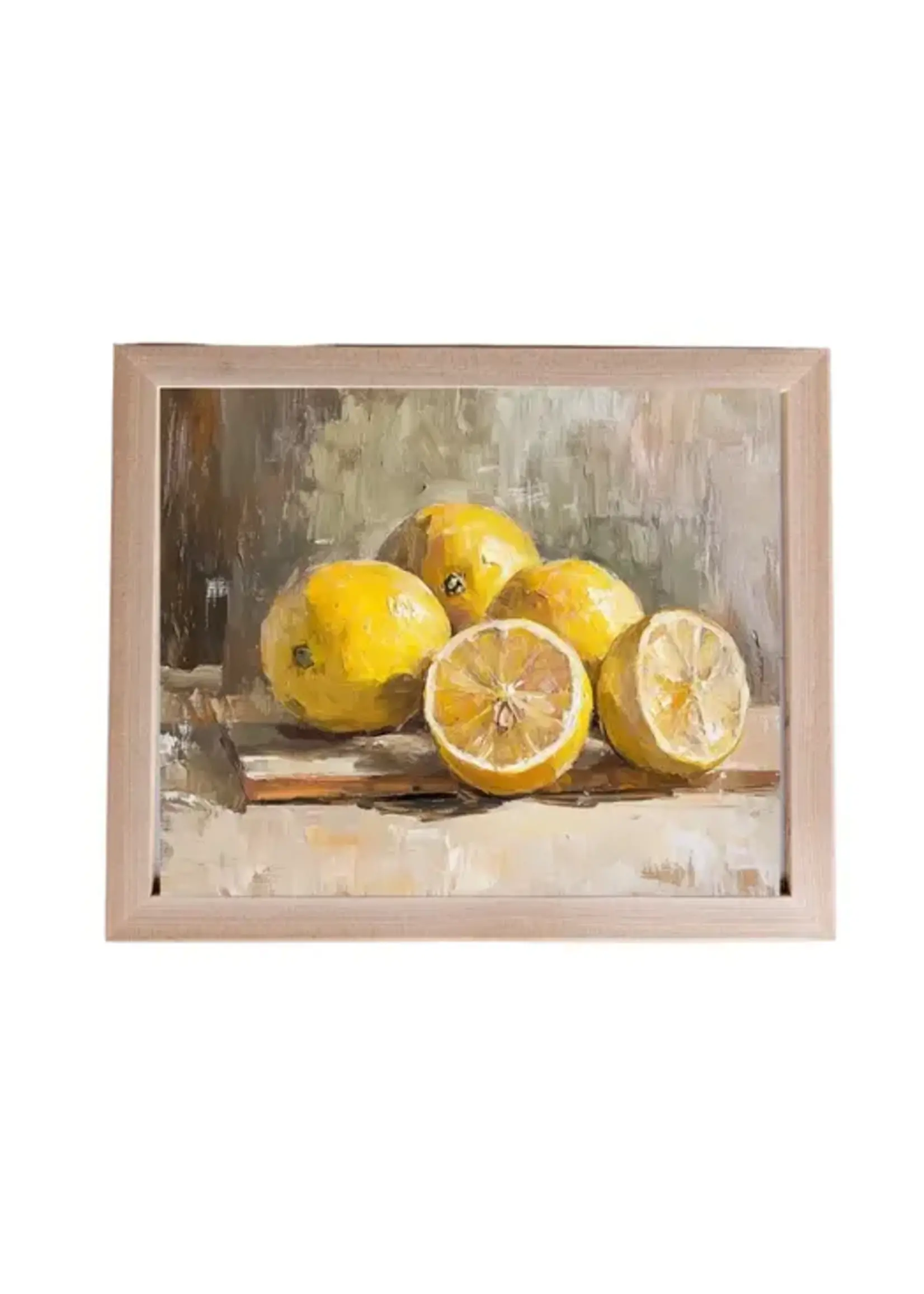 LUXE B CO Vintage Framed Art, light background