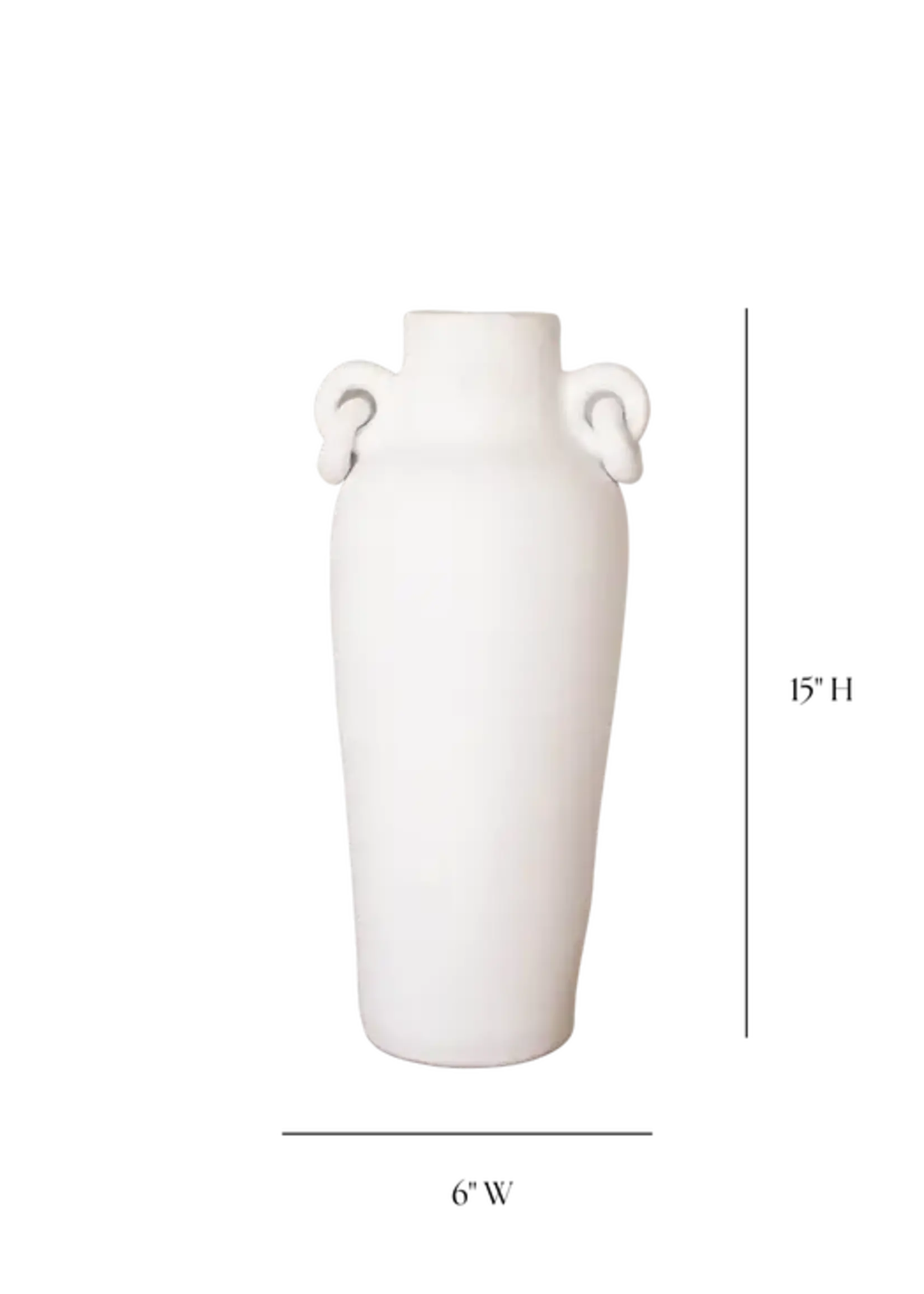LUXE B CO Santorini Urn Link Vase