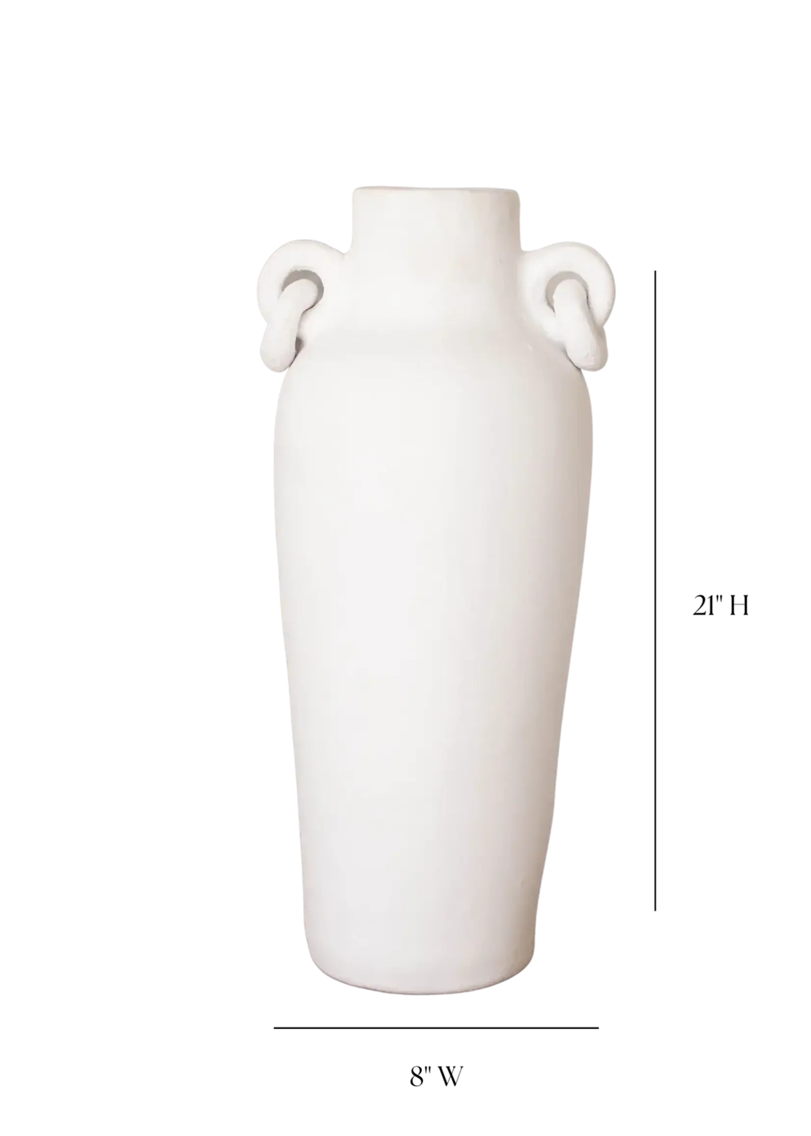 LUXE B CO Santorini Urn Link Vase