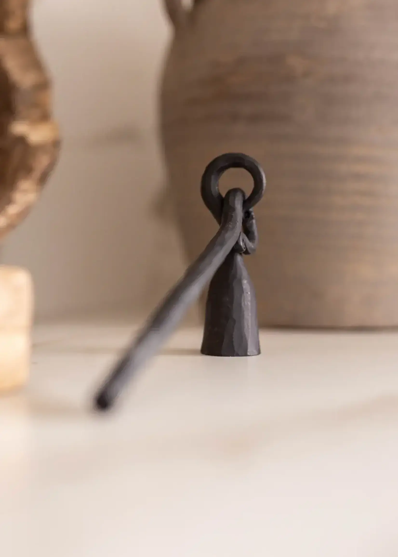 LUXE B CO Black Iron Candle Snuffer
