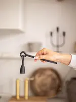 LUXE B CO Black Iron Candle Snuffer