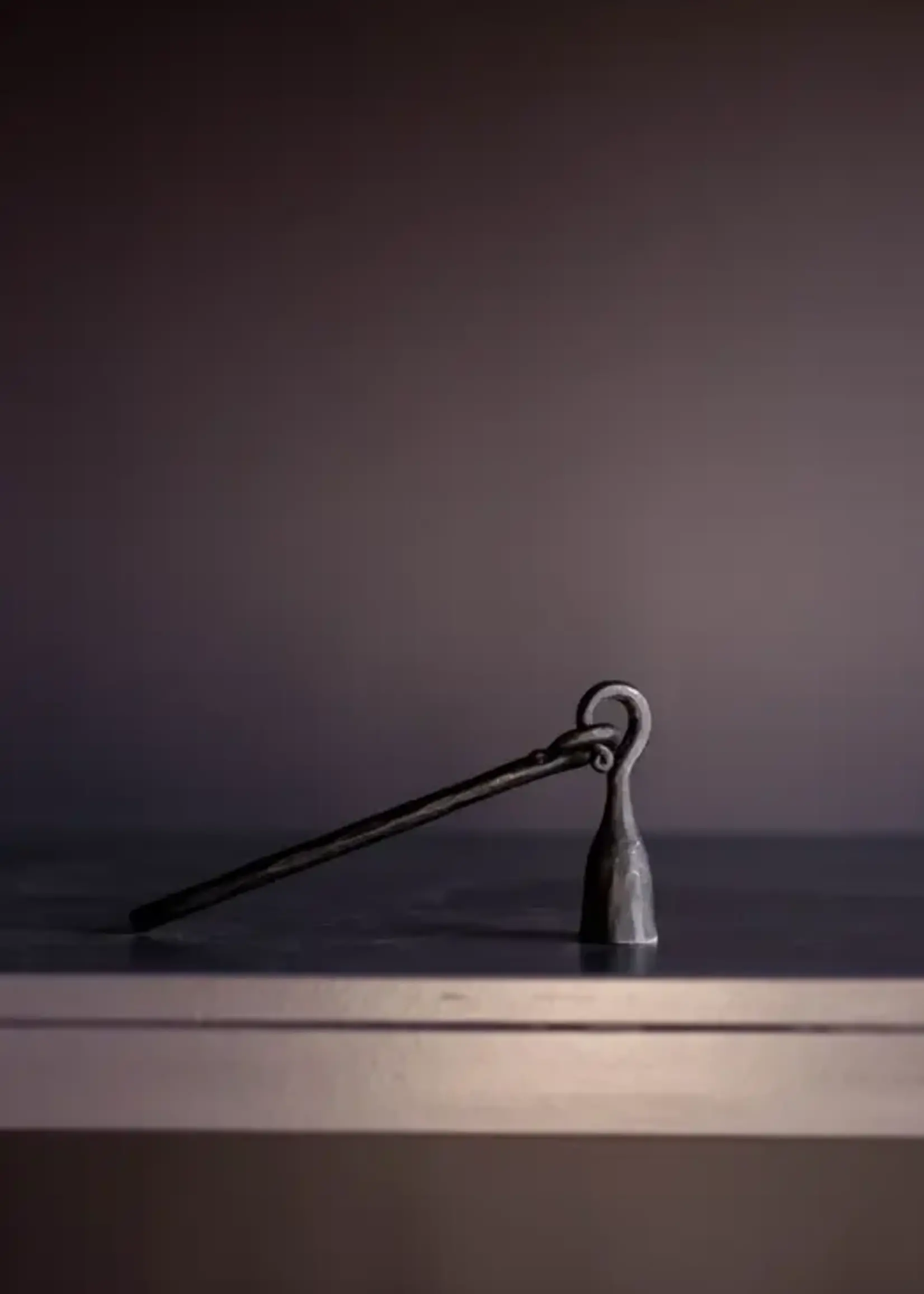 LUXE B CO Black Iron Candle Snuffer