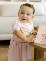 LOULOU LOLLIPOP Muslin Bandana Bib Set - Mermaids