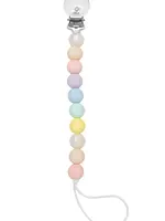 LOULOU LOLLIPOP Silicone Pacifier Clip - Cotton Candy