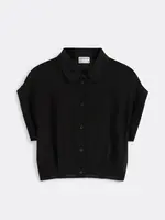 Frank And Oak The bubble hem blouse
