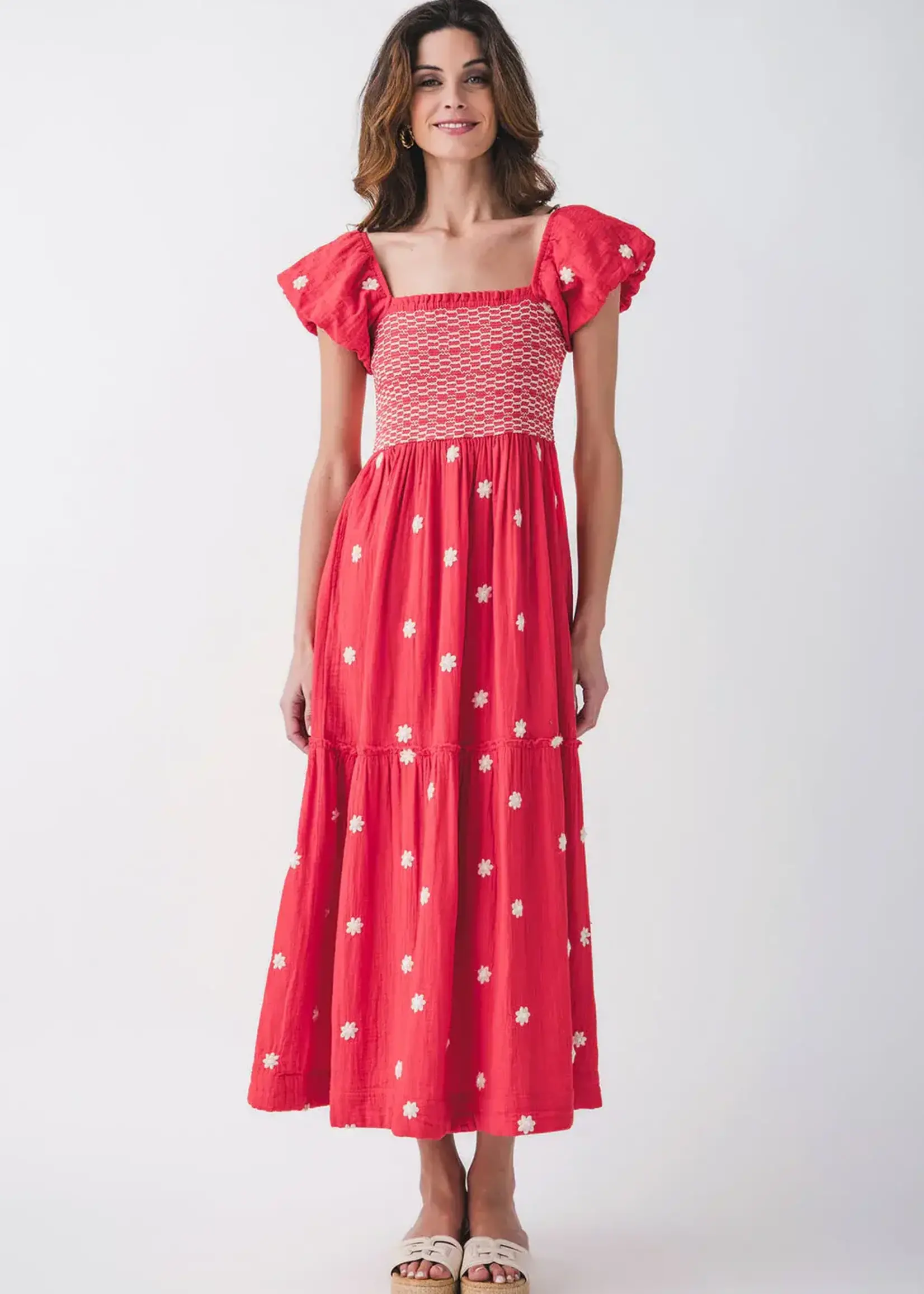 RD STYLE BOHO Embroidered Dress