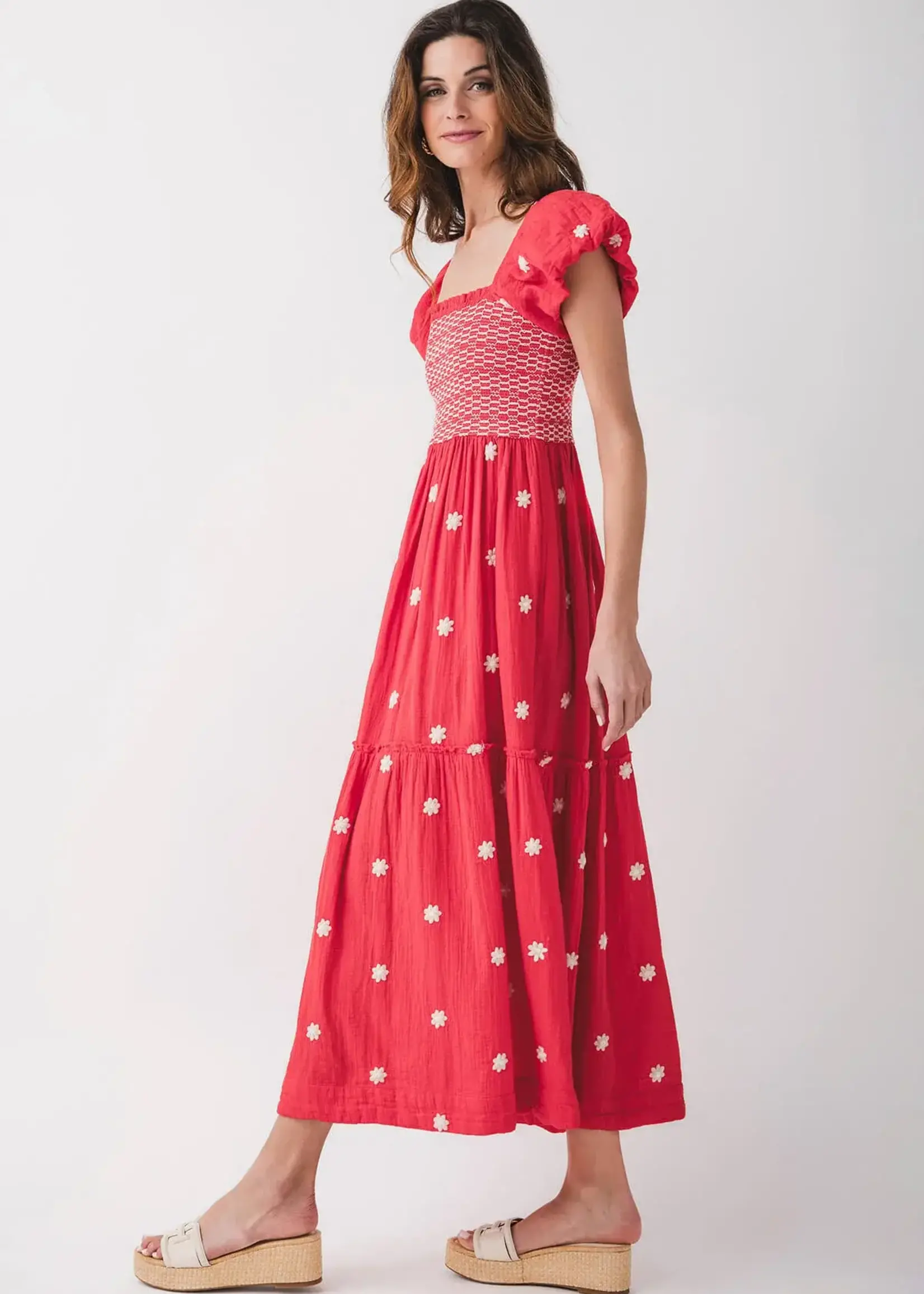 RD STYLE BOHO Embroidered Dress