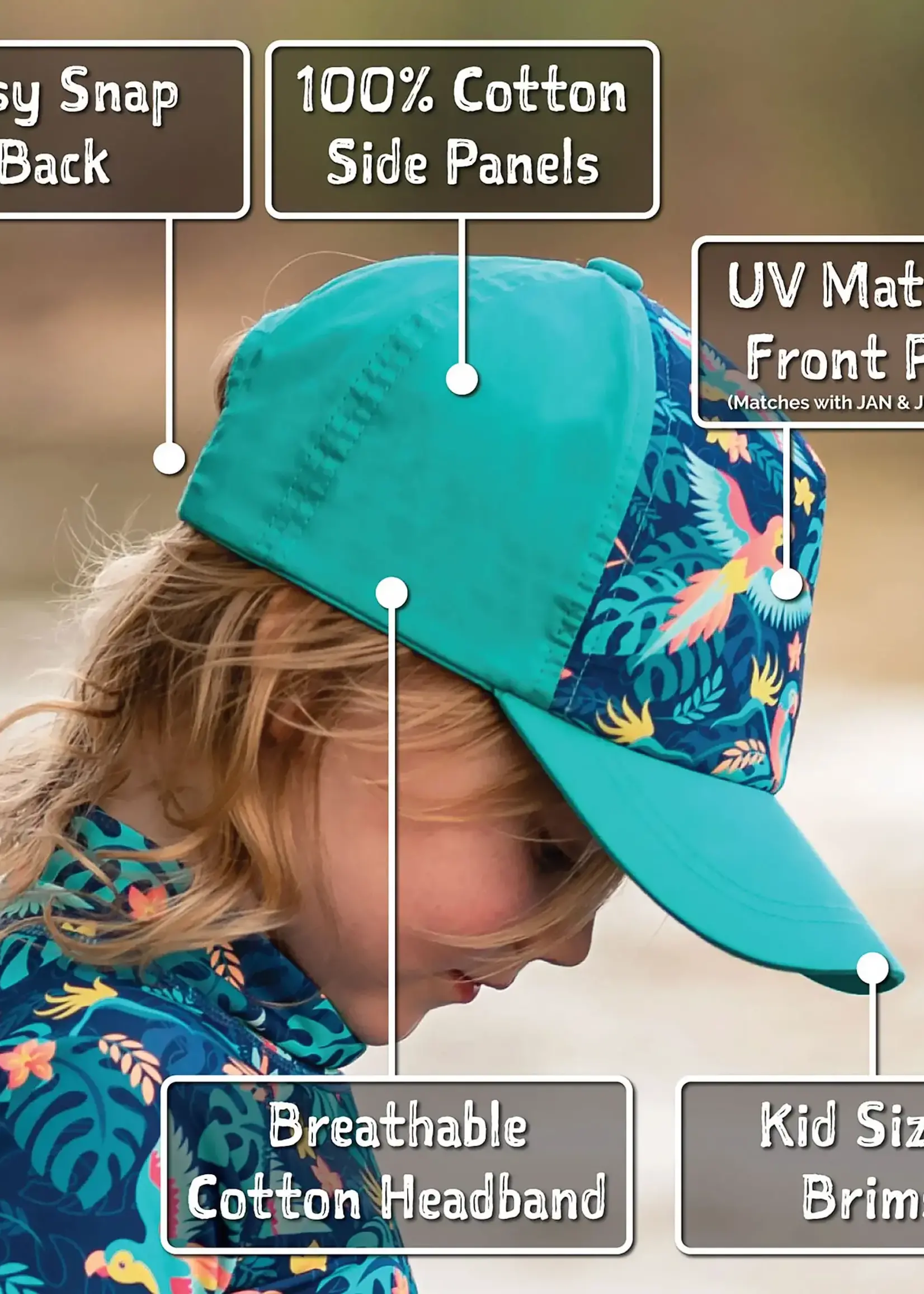 JAN & JUL UV XPLORER CAP