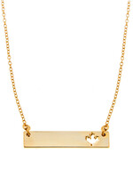 LeBLANC finds CANADIAN Maple Leaf Bar Necklace